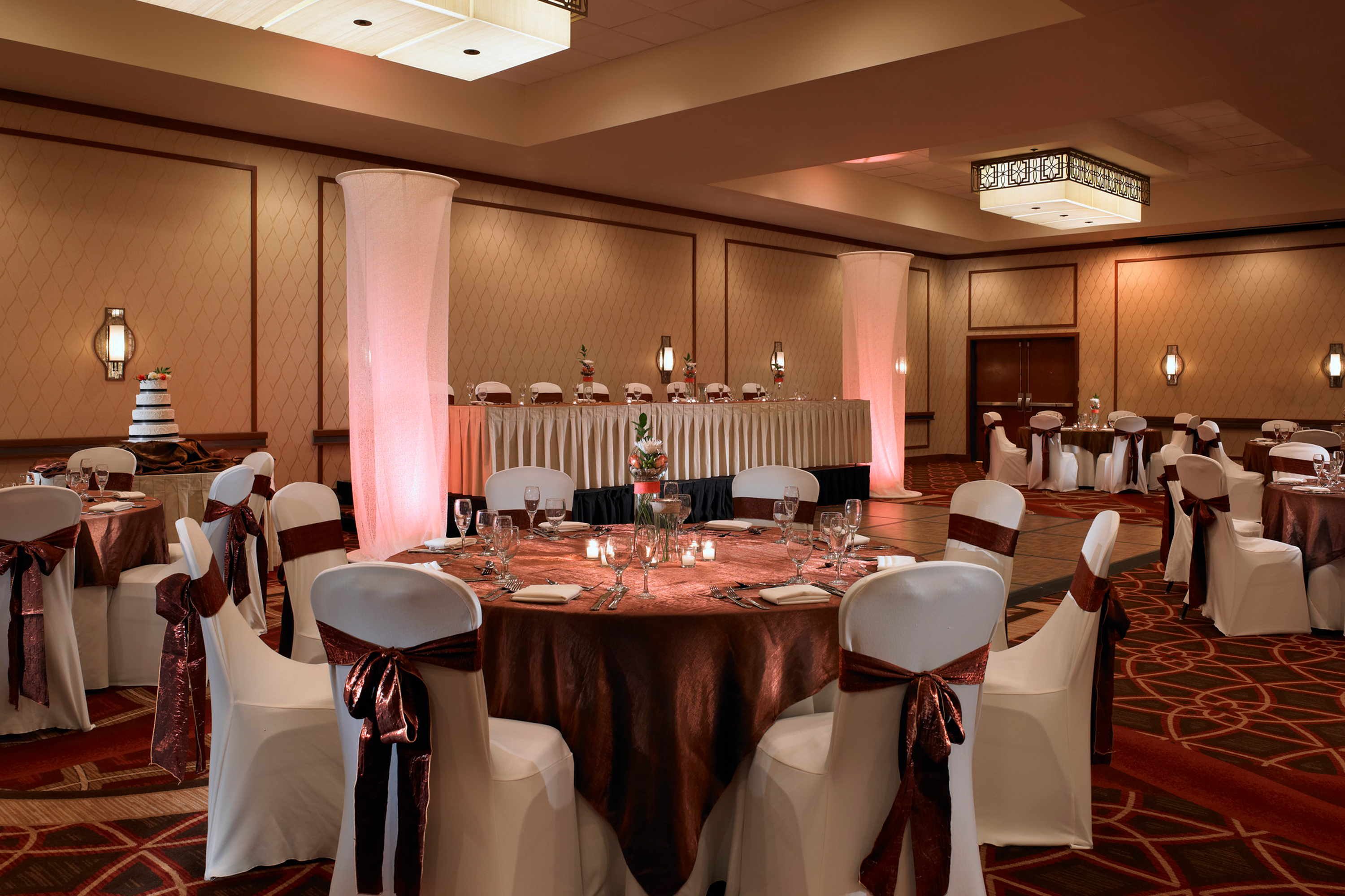 Wyndham Denver Tech Center ballroom in Greenwood Village, Colorado