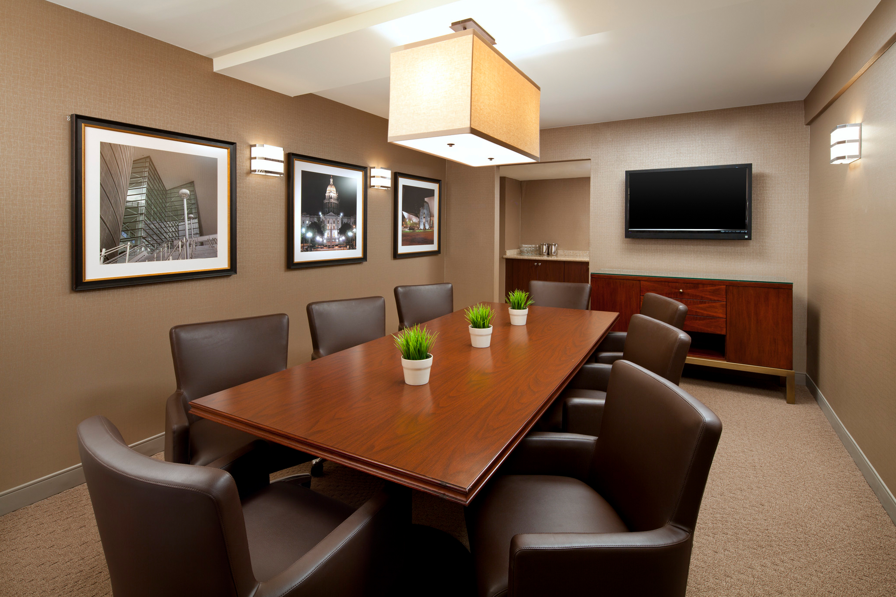 Board room at Wyndham Denver Tech Center in Greenwood Village, Colorado