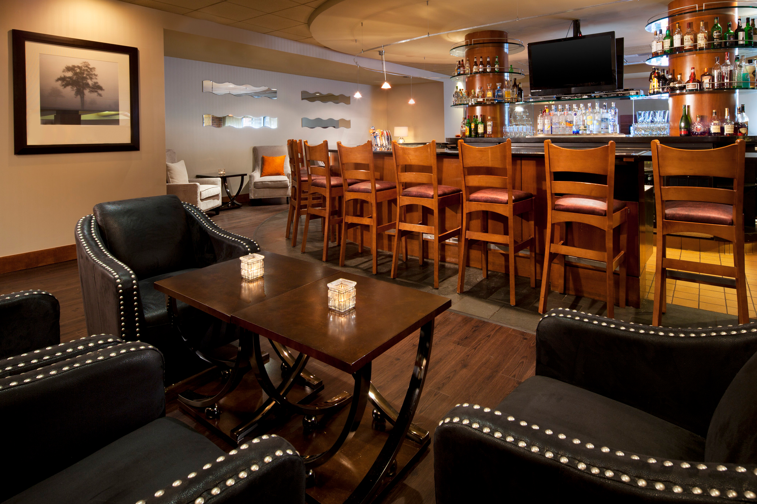 Wyndham Denver Tech Center restaurant bar in Greenwood Village, Colorado