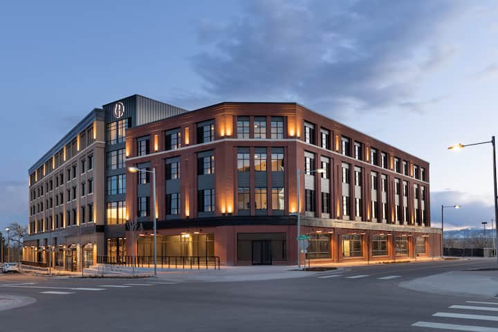 Exterior of Origin Westminster, a Wyndham Hotel hotel in Westminster, Colorado
