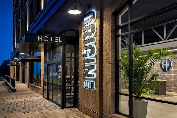 Exterior of Origin Westminster, a Wyndham Hotel hotel in Westminster, Colorado