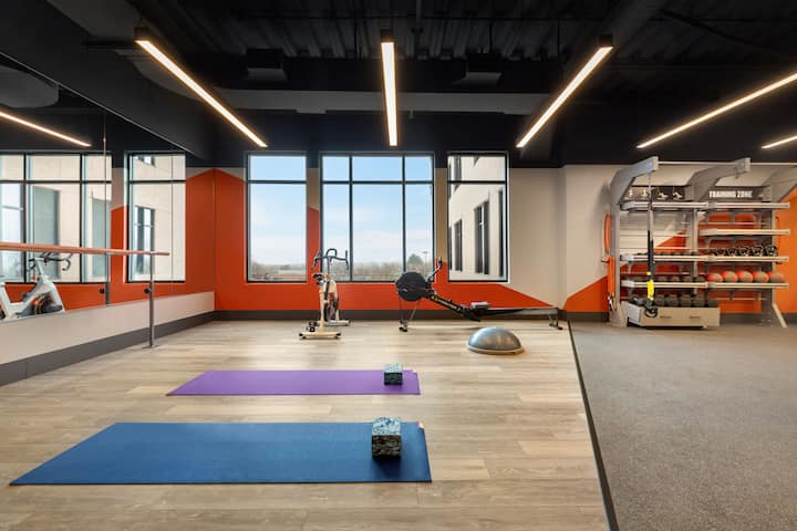 Fitness room at Origin Westminster, a Wyndham Hotel in Westminster, Colorado