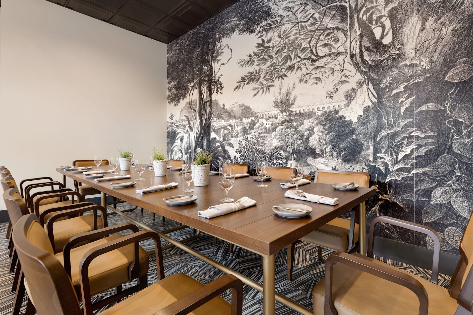 Origin Westminster, a Wyndham Hotel restaurant private dining area in Westminster, Colorado