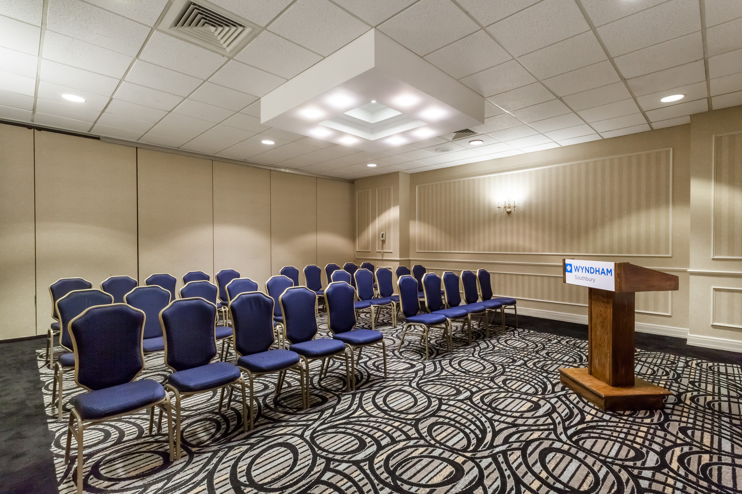 Meeting room at Wyndham Southbury in Southbury, Connecticut