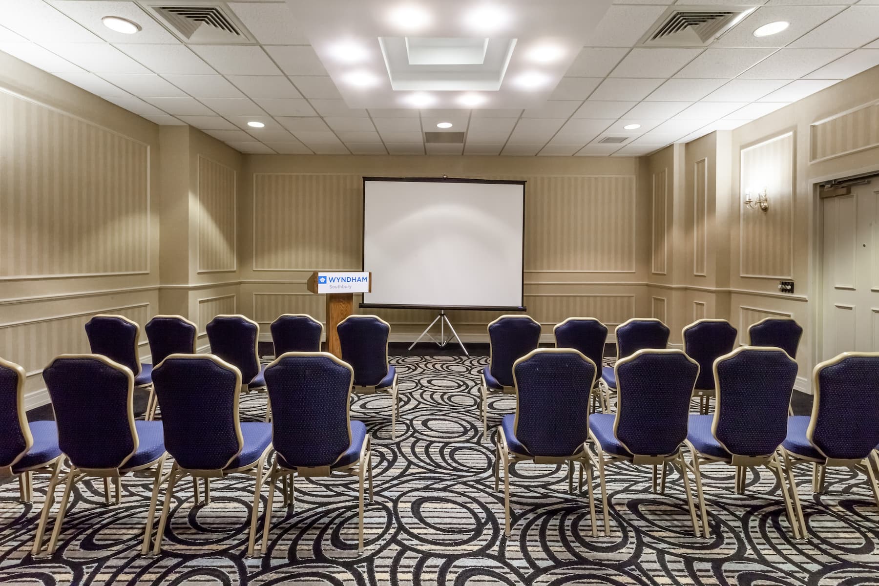 Meeting room at Wyndham Southbury in Southbury, Connecticut