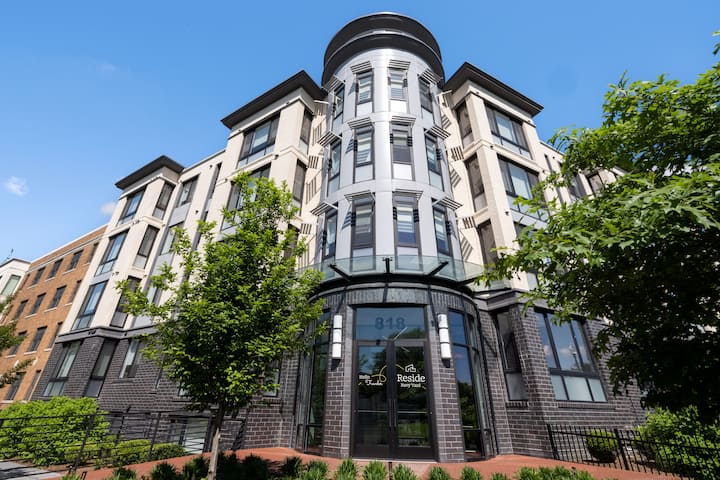 Exterior Day Image of Reside Navy Yard, a Wyndham Residence hotel in Washington, District Of Columbia