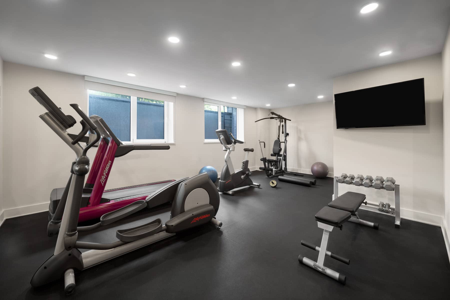Fitness room at Reside Navy Yard, a Wyndham Residence in Washington, District Of Columbia