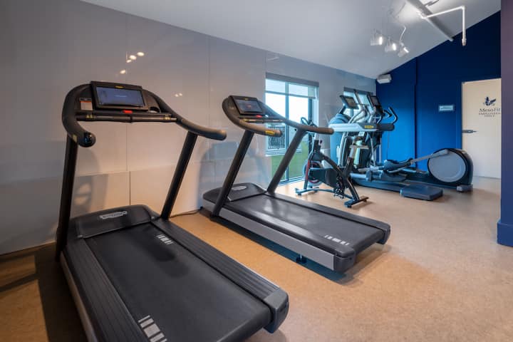 Fitness room at Wyndham Boca Raton in Boca Raton, Florida