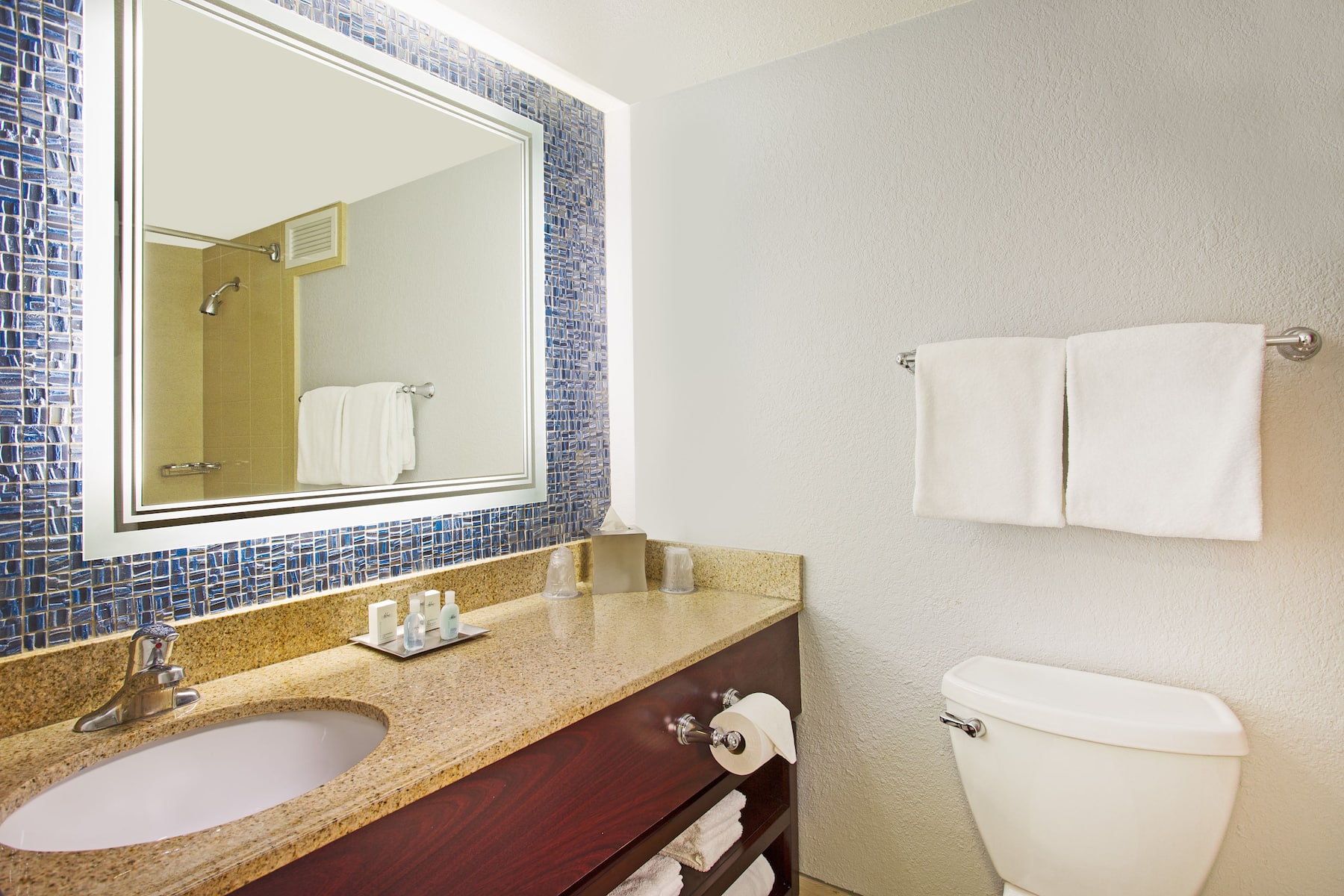 Guest room at the Wyndham Lake Buena Vista Disney Springs Area in Lake Buena Vista, Florida