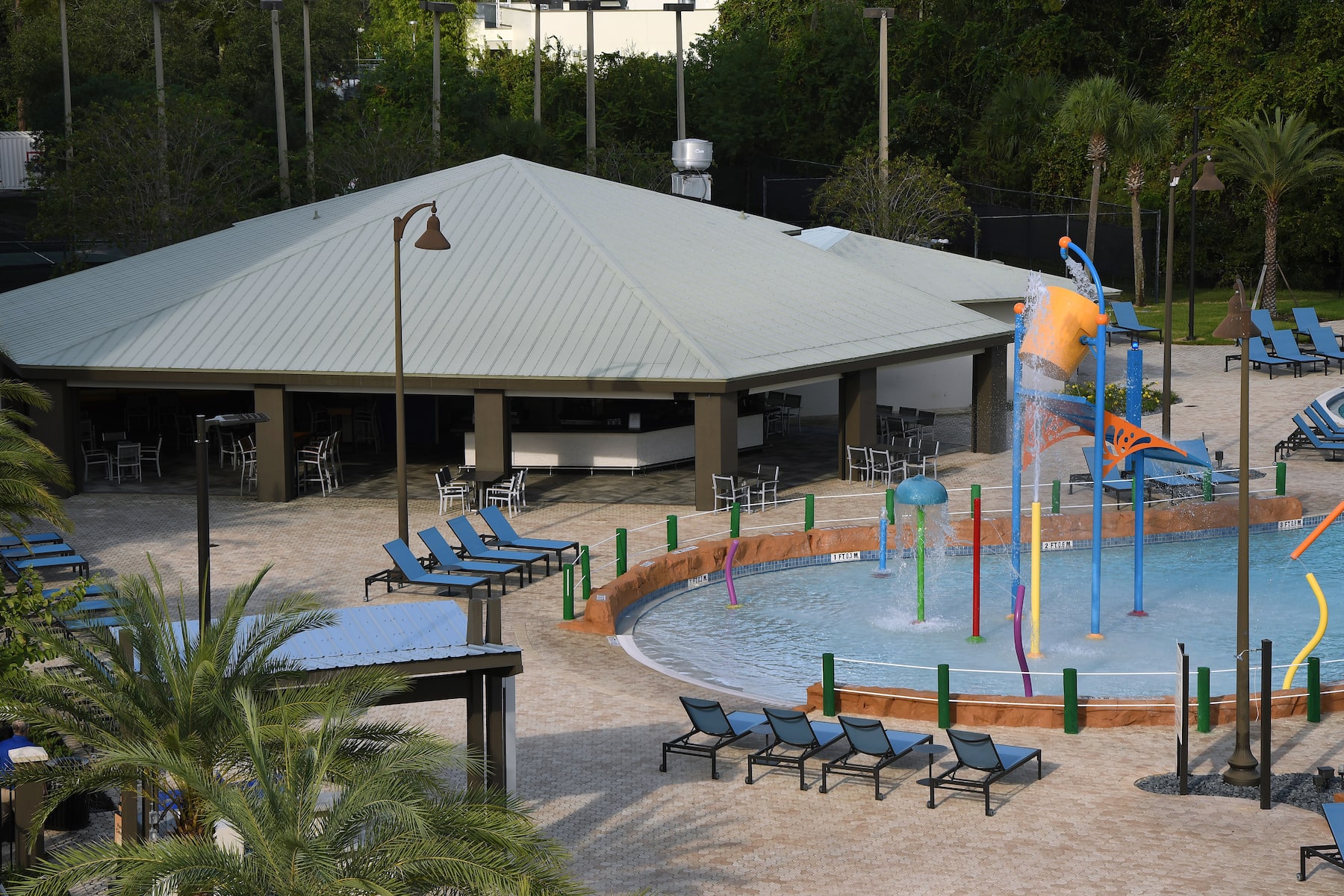 Wyndham Lake Buena Vista Disney Springs Area poolside restaurant in Lake Buena Vista, Florida