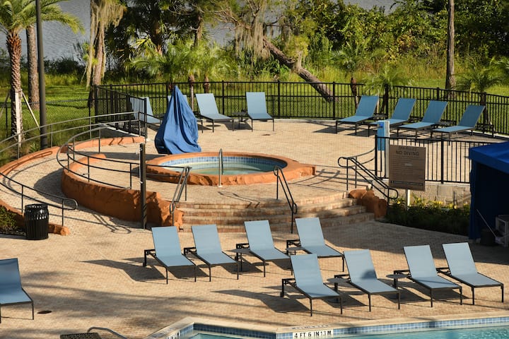 Pool at the Wyndham Lake Buena Vista Disney Springs Area in Lake Buena Vista, Florida