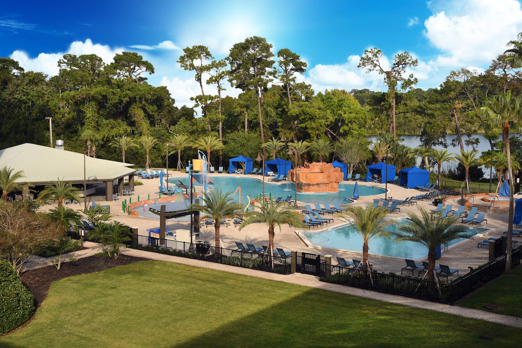 Pool at the Wyndham Lake Buena Vista Disney Springs Area in Lake Buena Vista, Florida