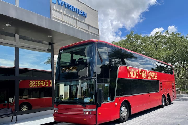 Shuttle at Wyndham Lake Buena Vista Disney Springs Area in Lake Buena Vista, Florida