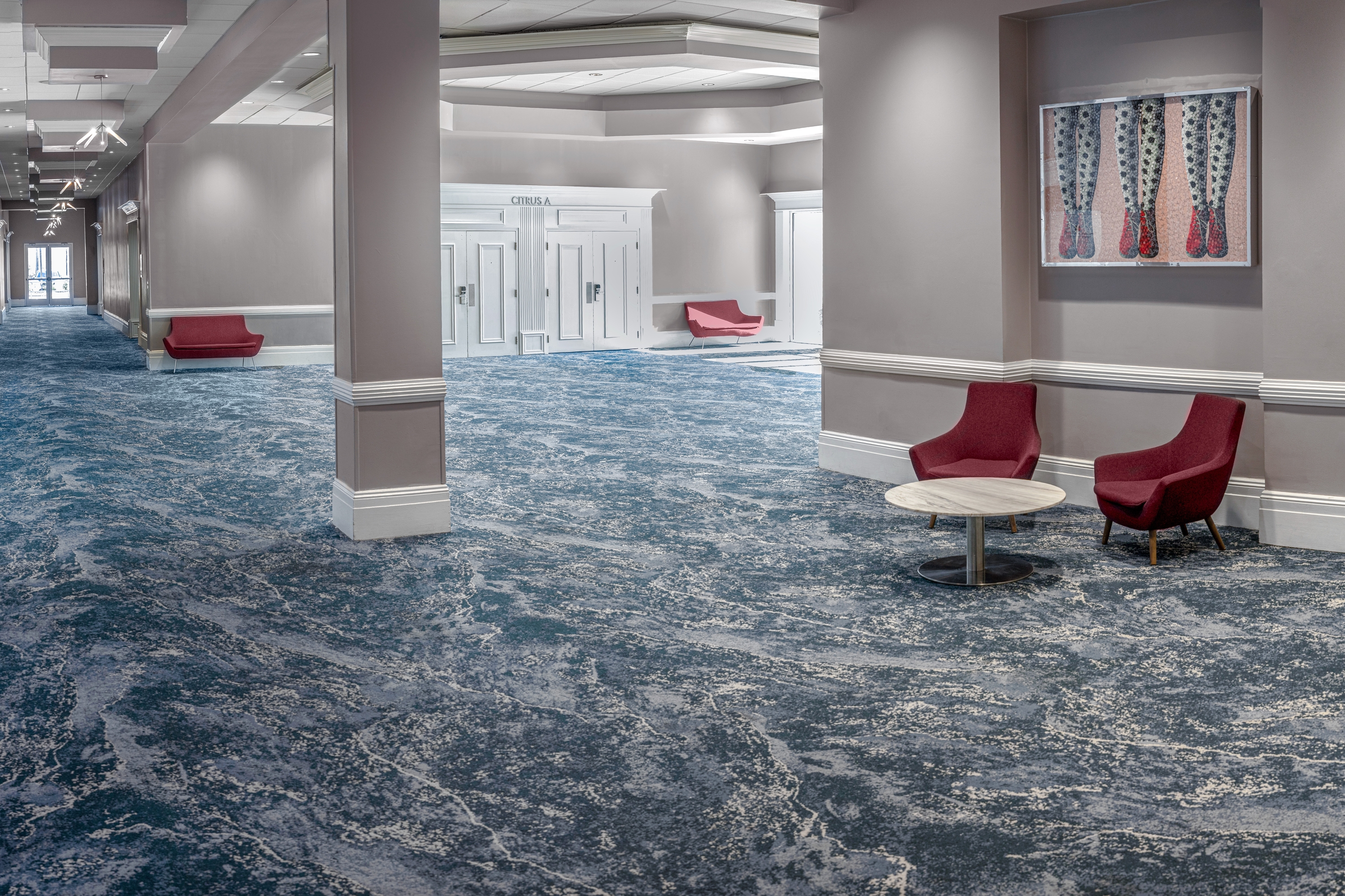 Reception meeting room at Wyndham I-Drive Avanti Resort & Conference Center in Orlando, Florida