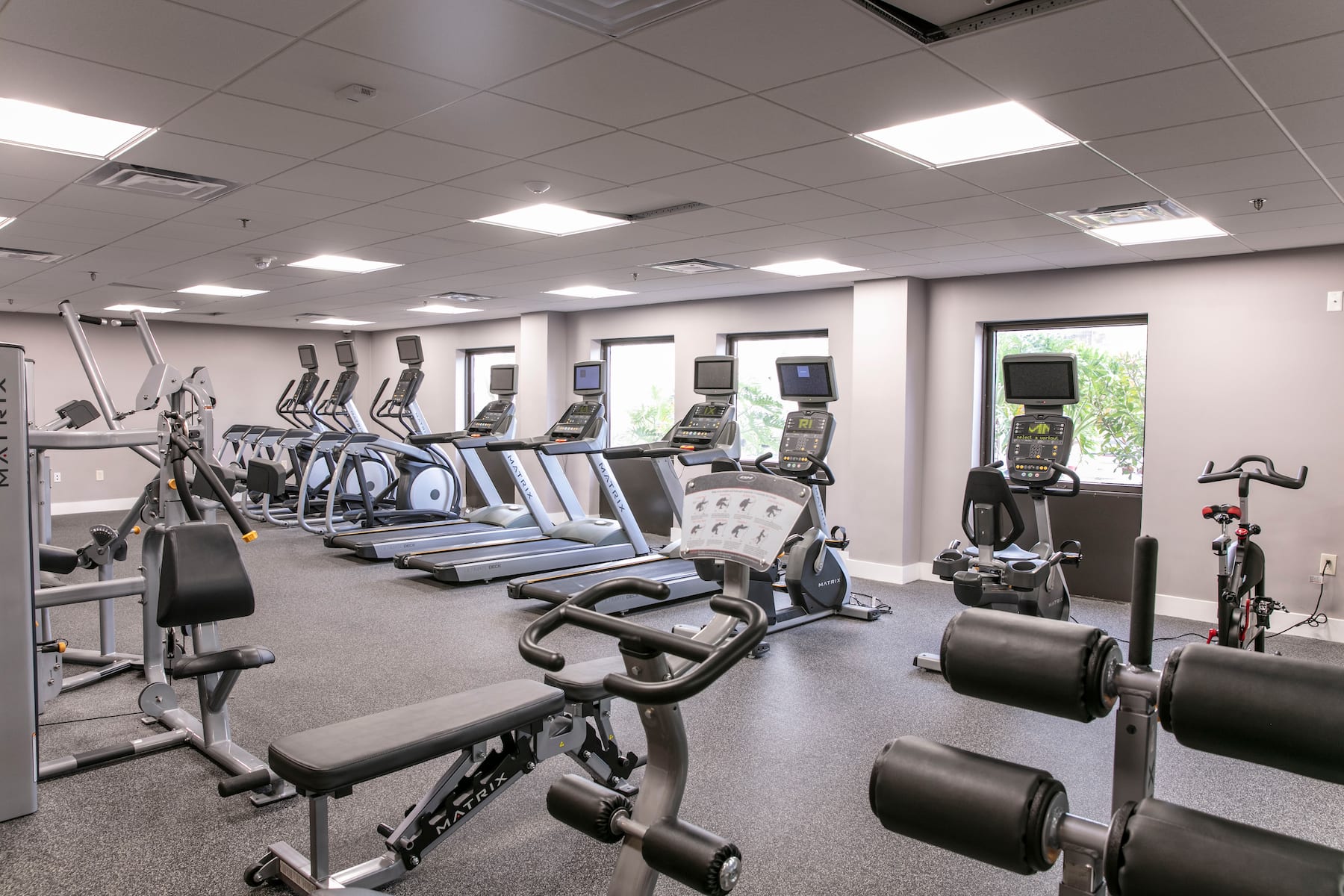 Fitness room at Wyndham I-Drive Avanti Resort & Conference Center in Orlando, Florida