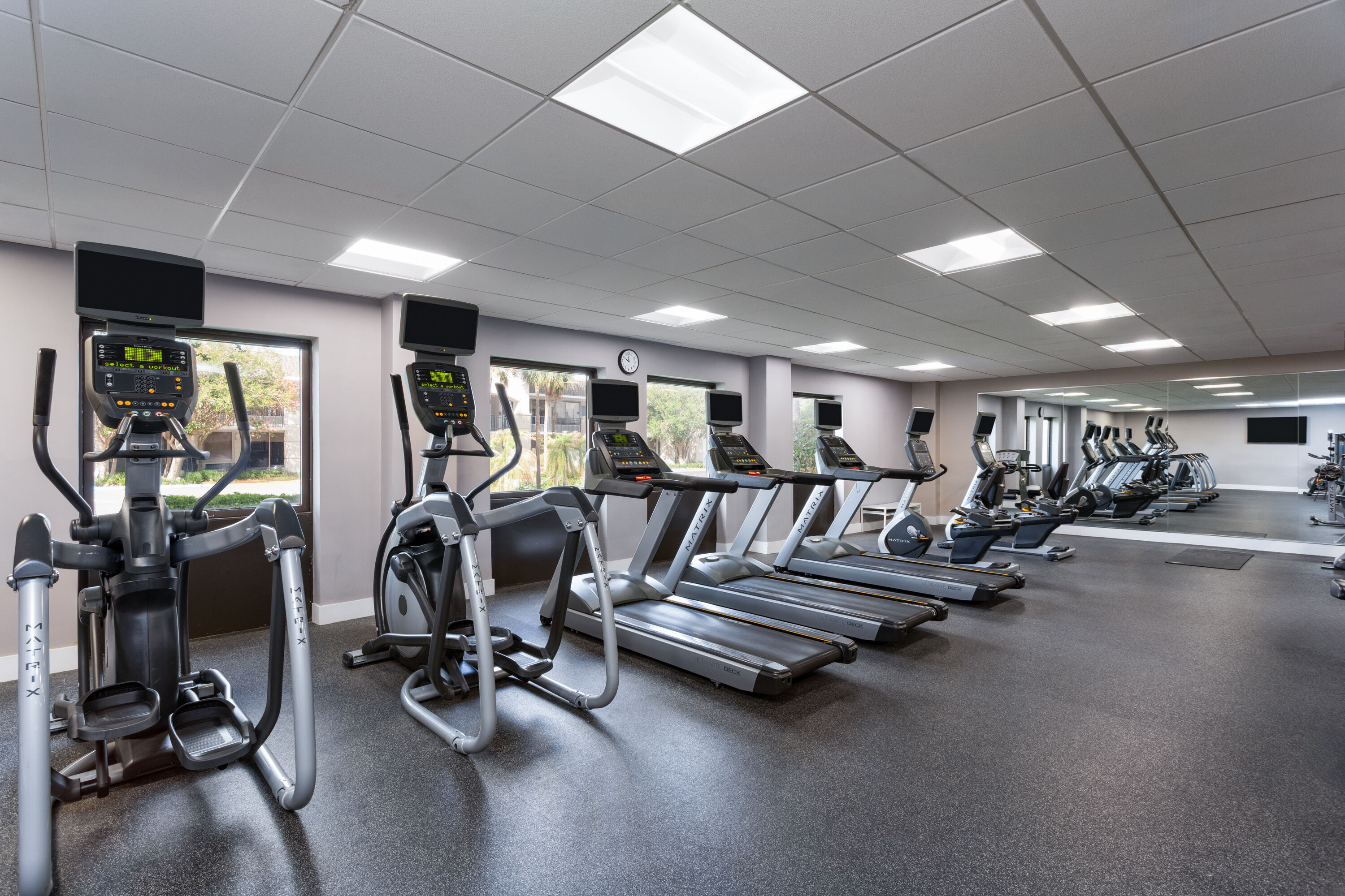 Fitness room at Wyndham I-Drive Avanti Resort & Conference Center in Orlando, Florida