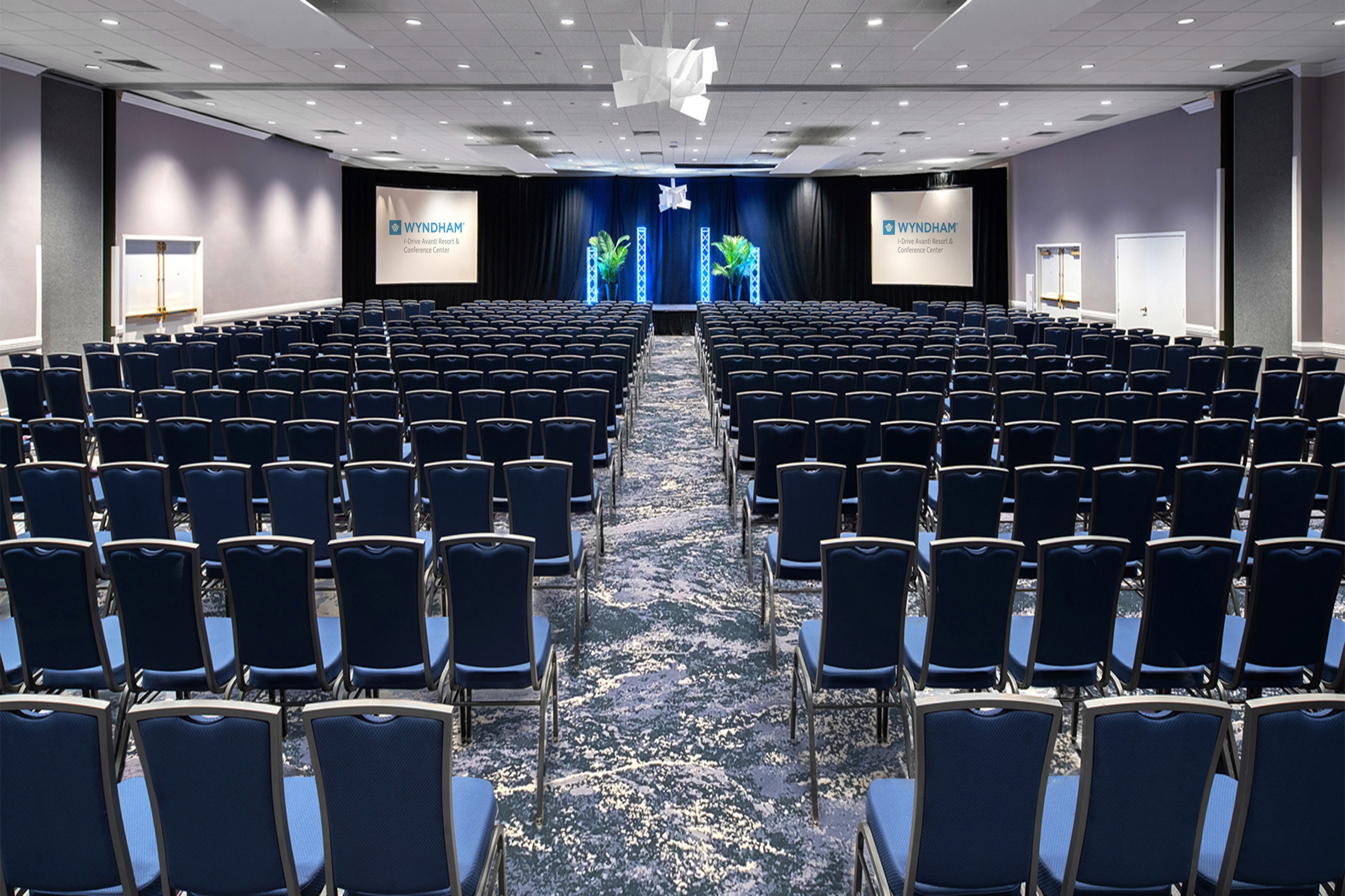Meeting room at Wyndham I-Drive Avanti Resort & Conference Center in Orlando, Florida