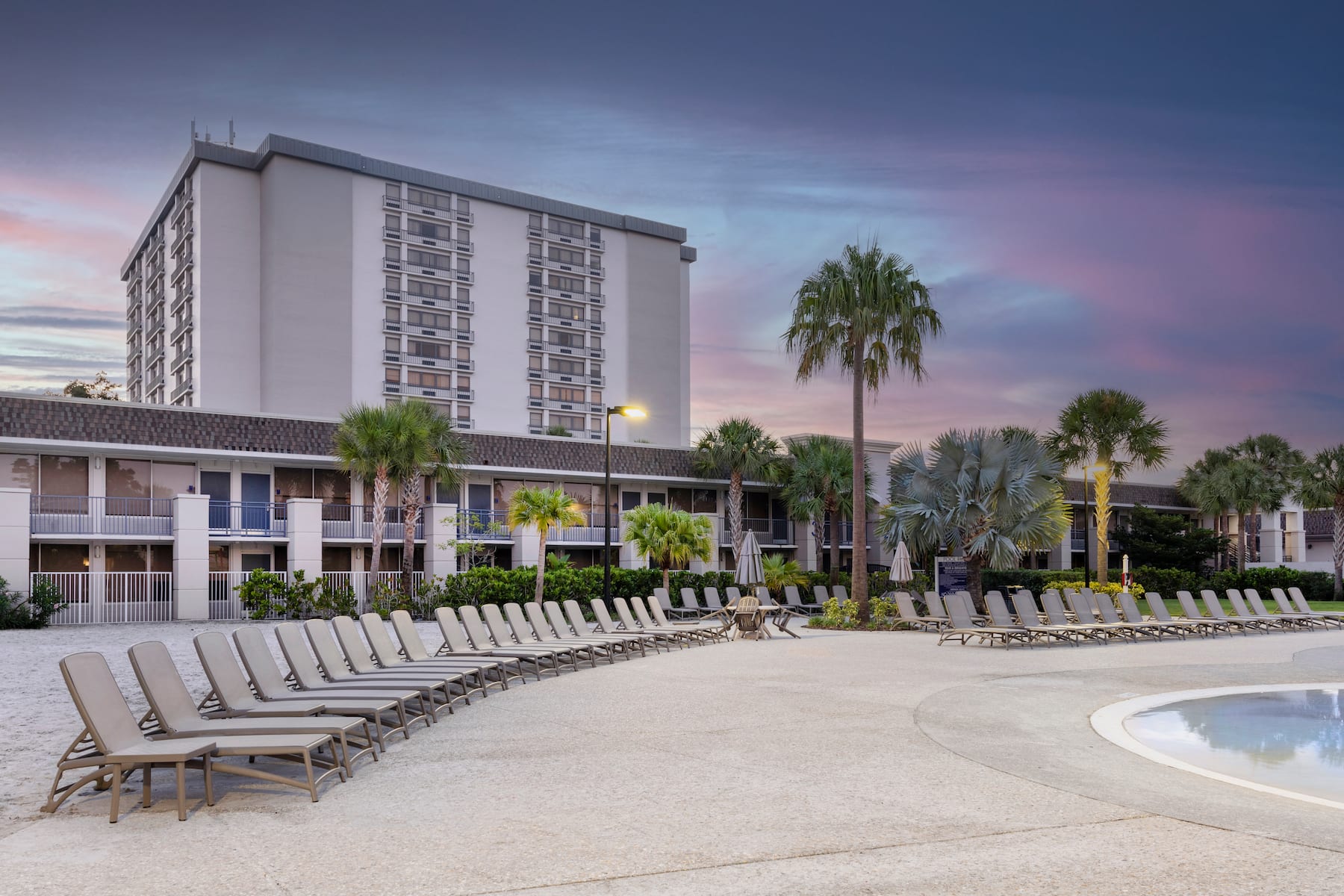 Pool at the Wyndham I-Drive Avanti Resort & Conference Center in Orlando, Florida