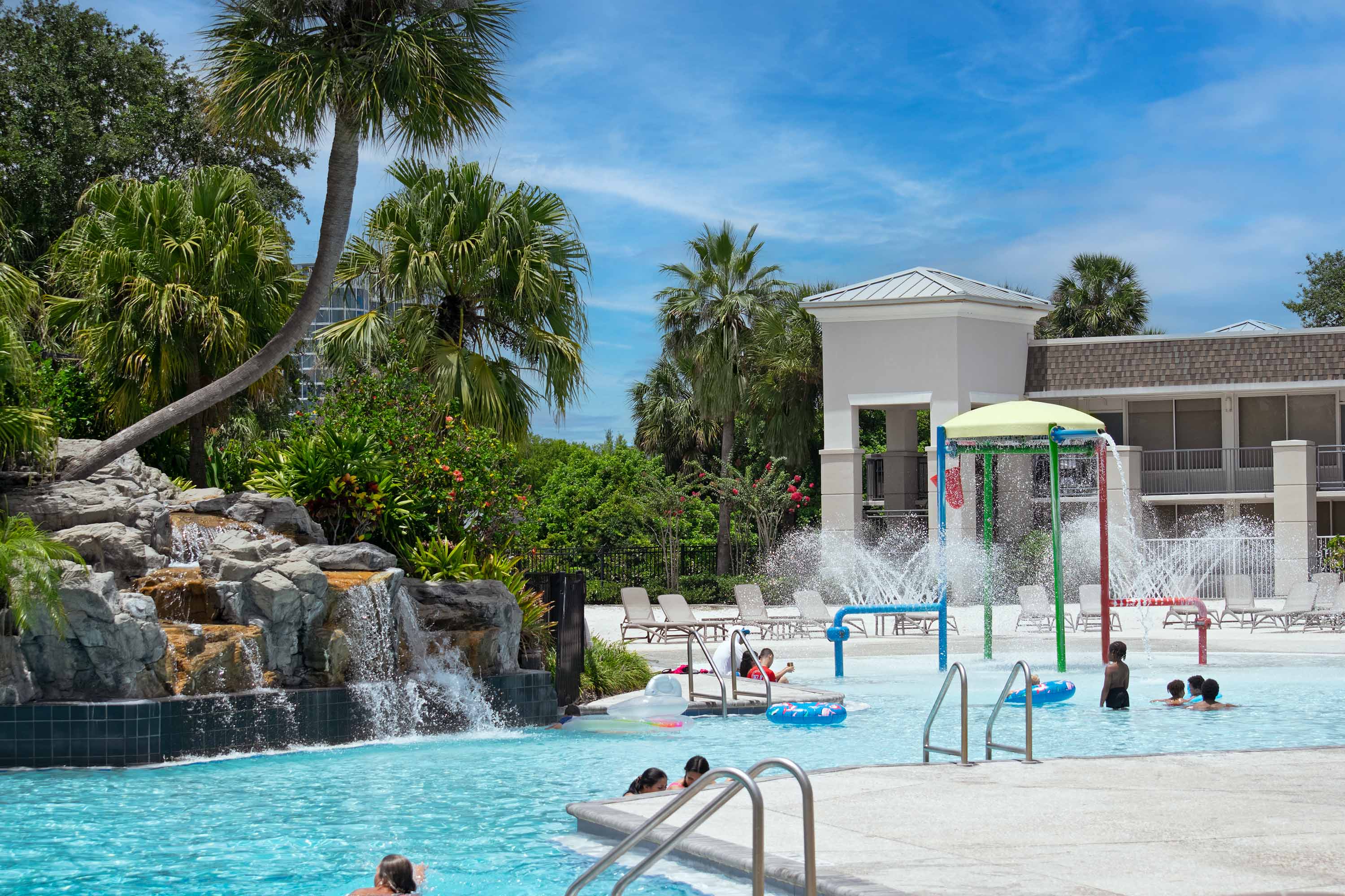 Family pool at the Wyndham I-Drive Avanti Resort & Conference Center in Orlando, Florida