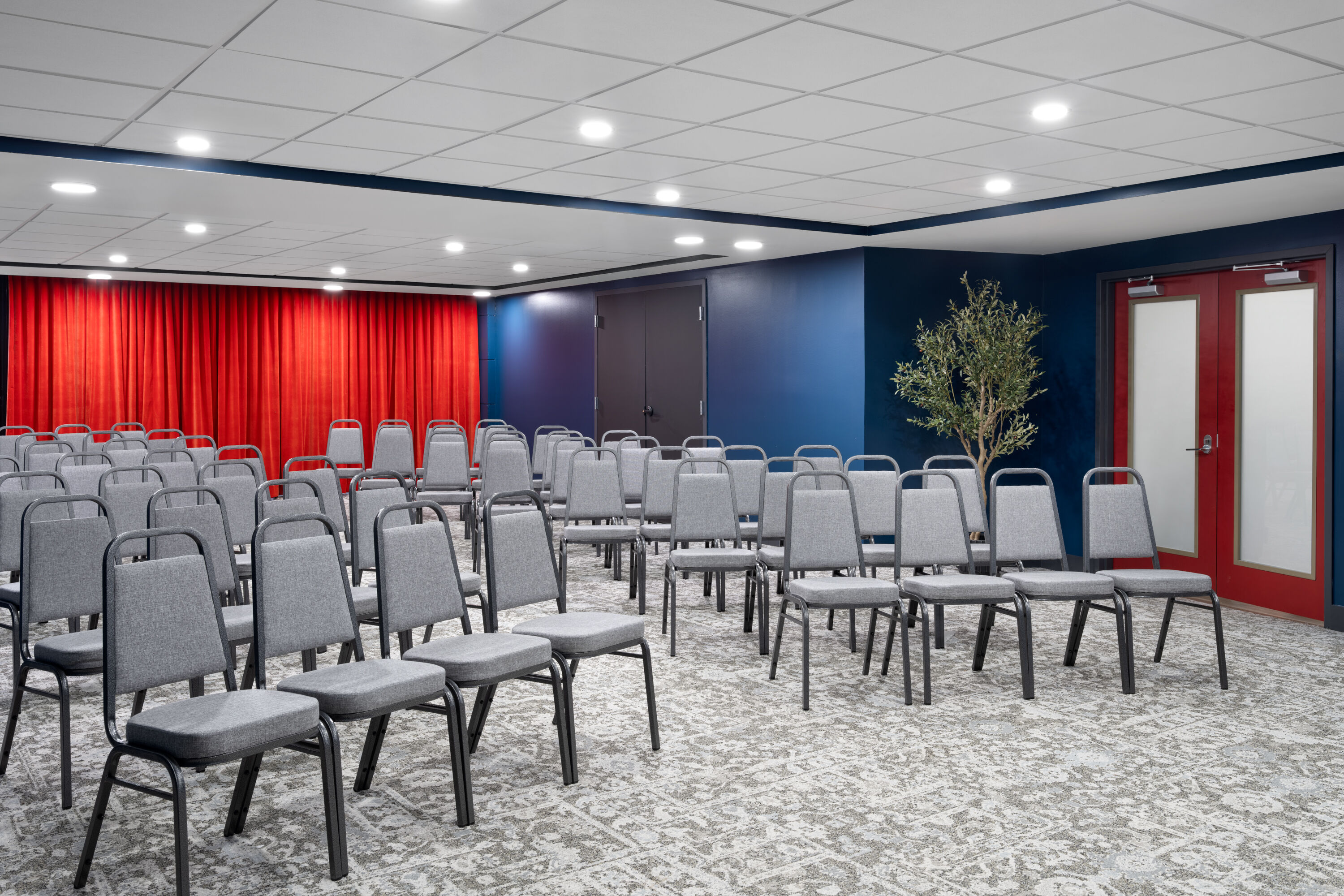Meeting room at Origin Atlanta, a Wyndham Hotel in Atlanta, Georgia