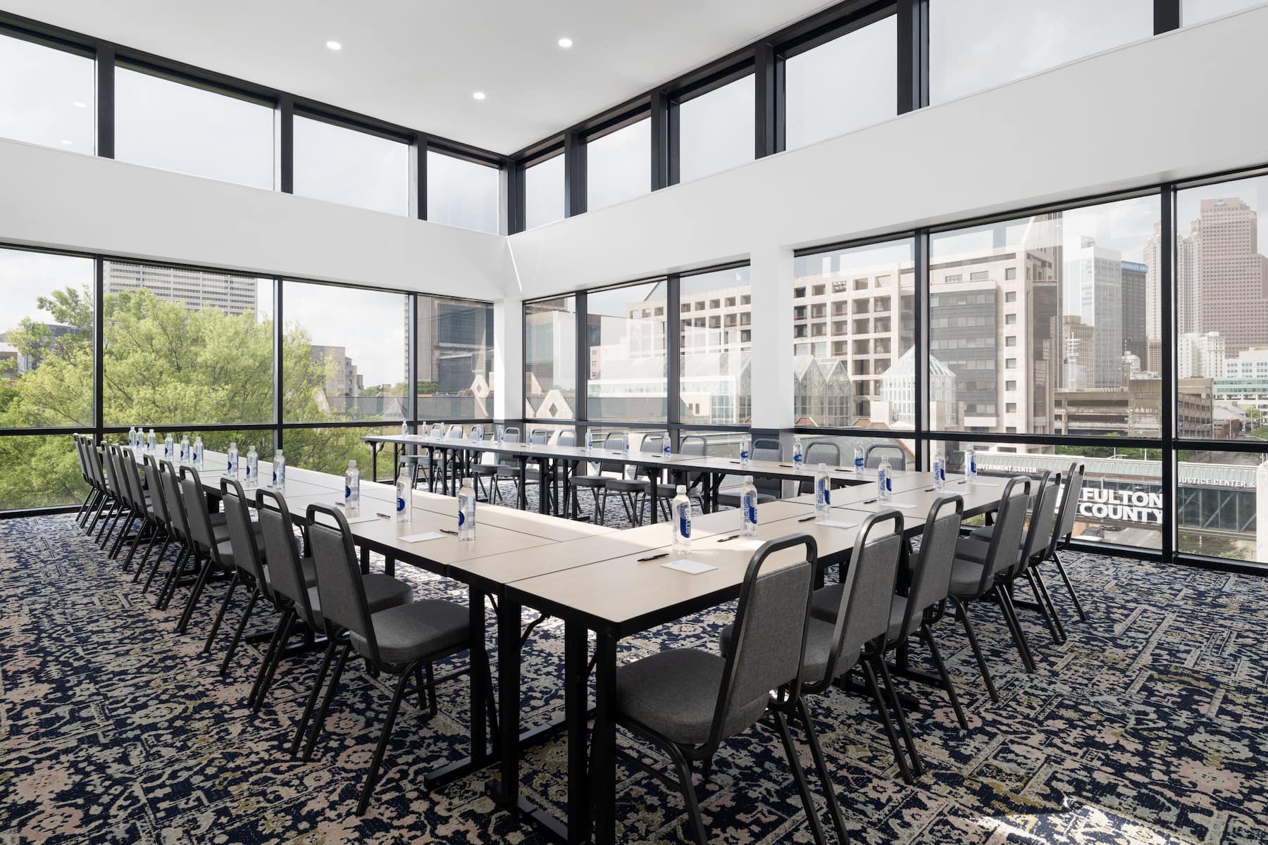 Meeting room at Origin Atlanta, a Wyndham Hotel in Atlanta, Georgia