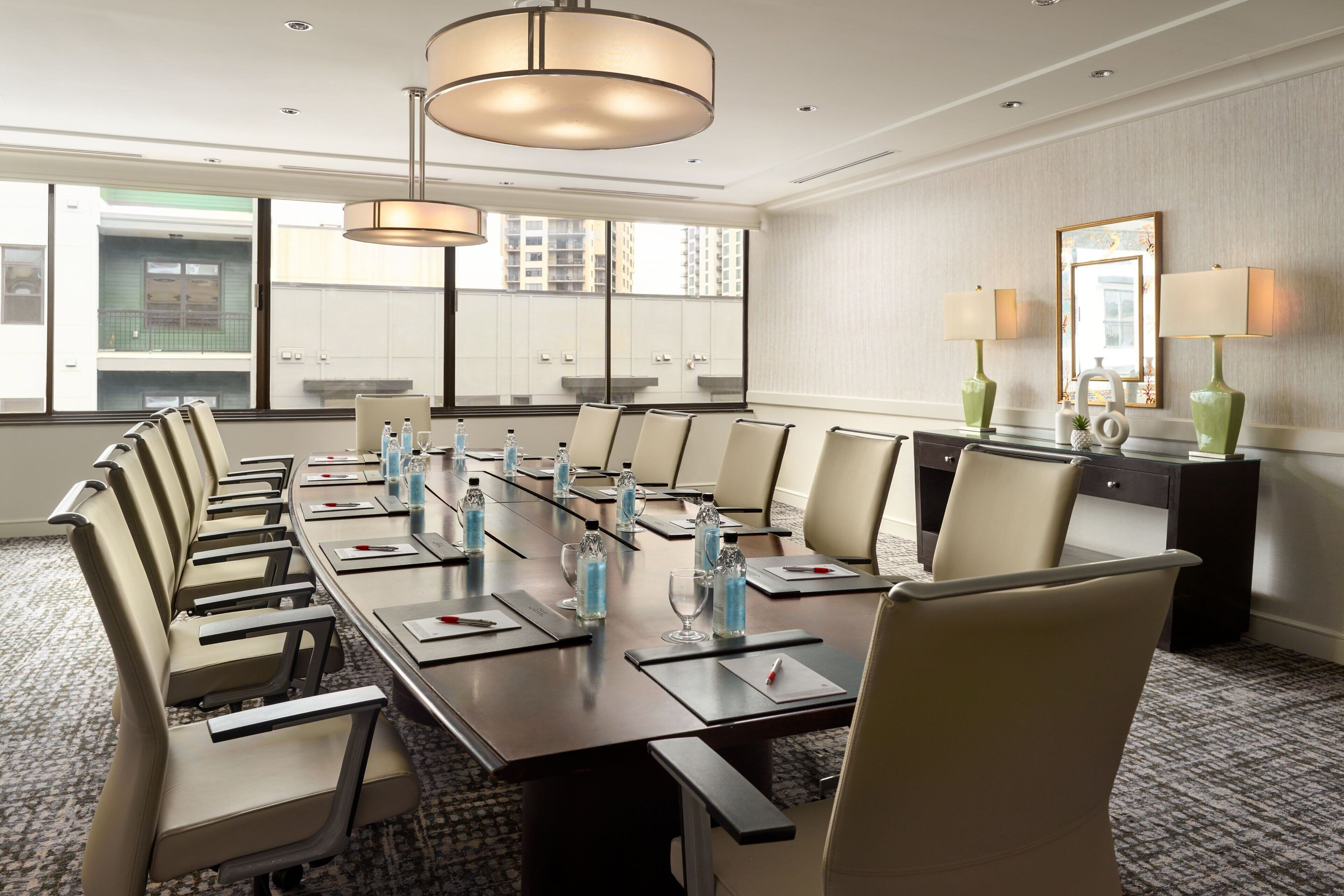 Board room at Wyndham Atlanta Buckhead Hotel & Conference Center in Atlanta, Georgia