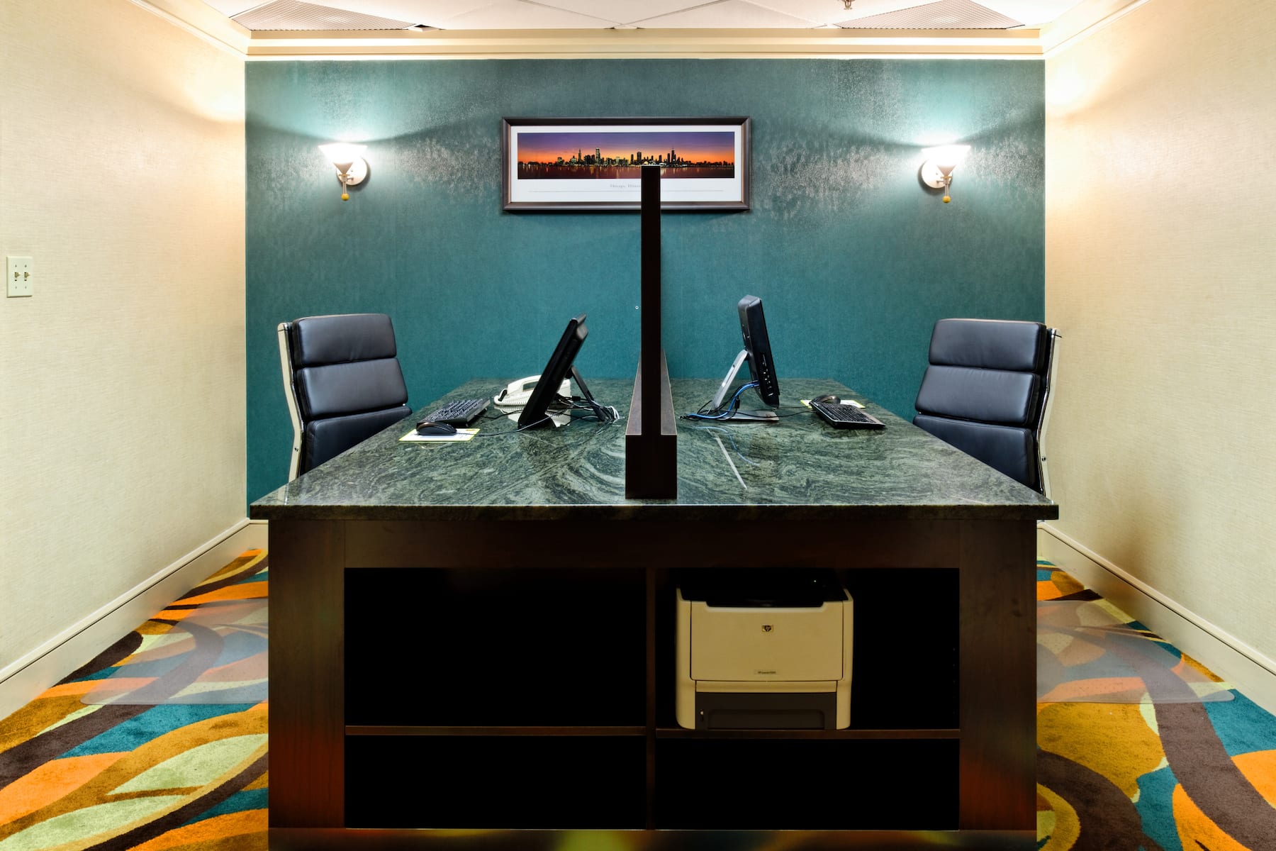 Meeting room at Wyndham Chicago O'Hare in Des Plaines, Illinois