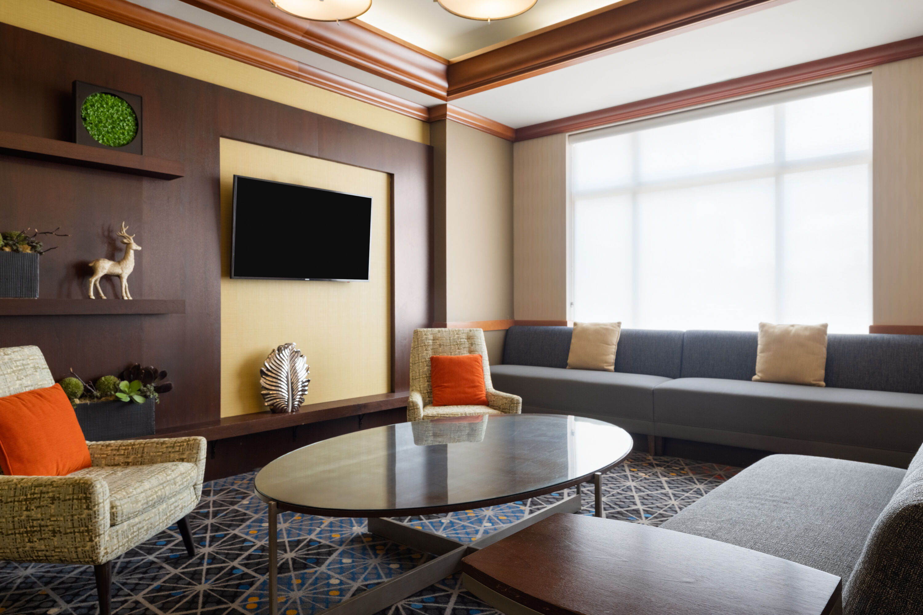 Free breakfast at Wyndham Moline on John Deere Commons in Moline, Illinois