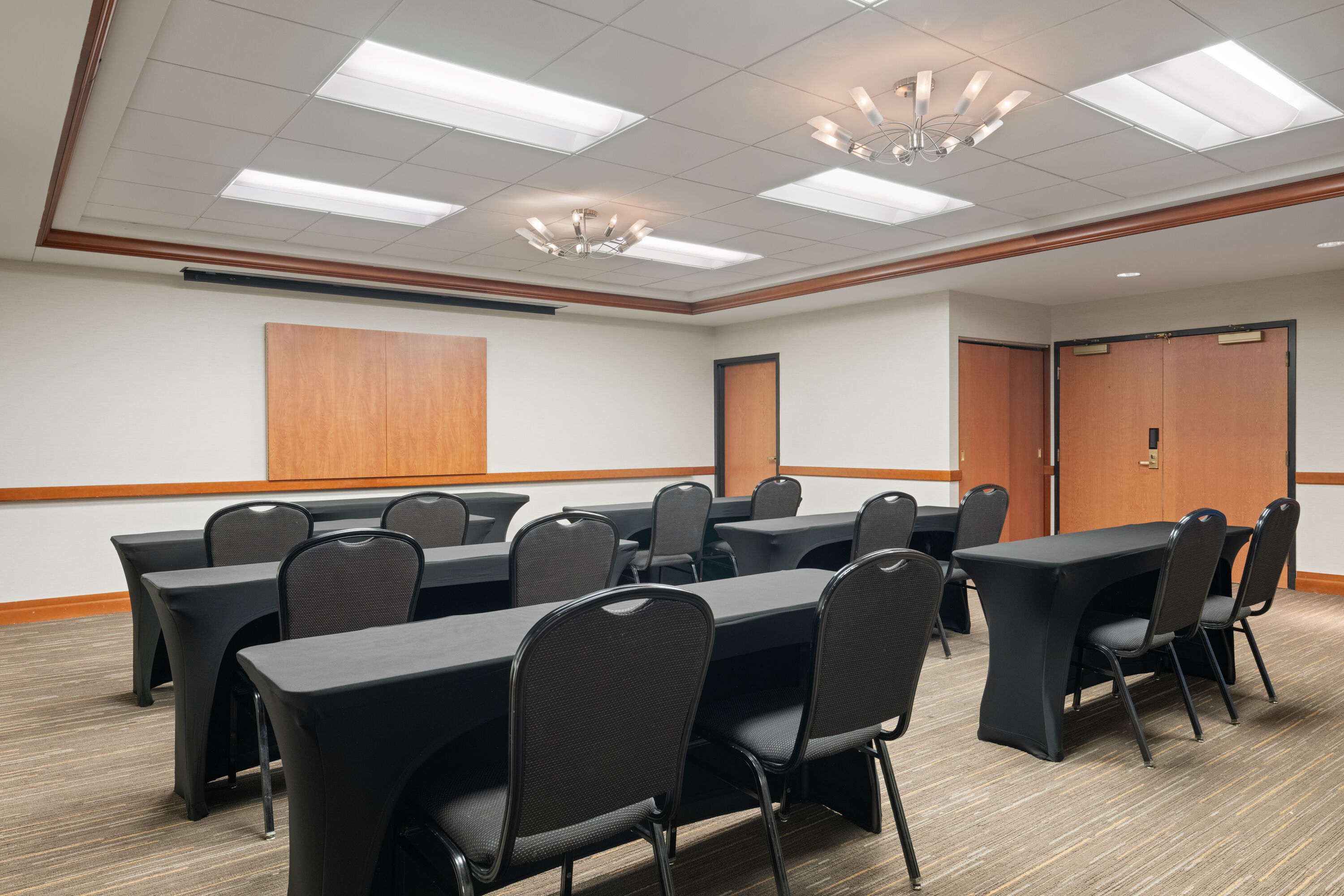 Meeting room at Wyndham Moline on John Deere Commons in Moline, Illinois