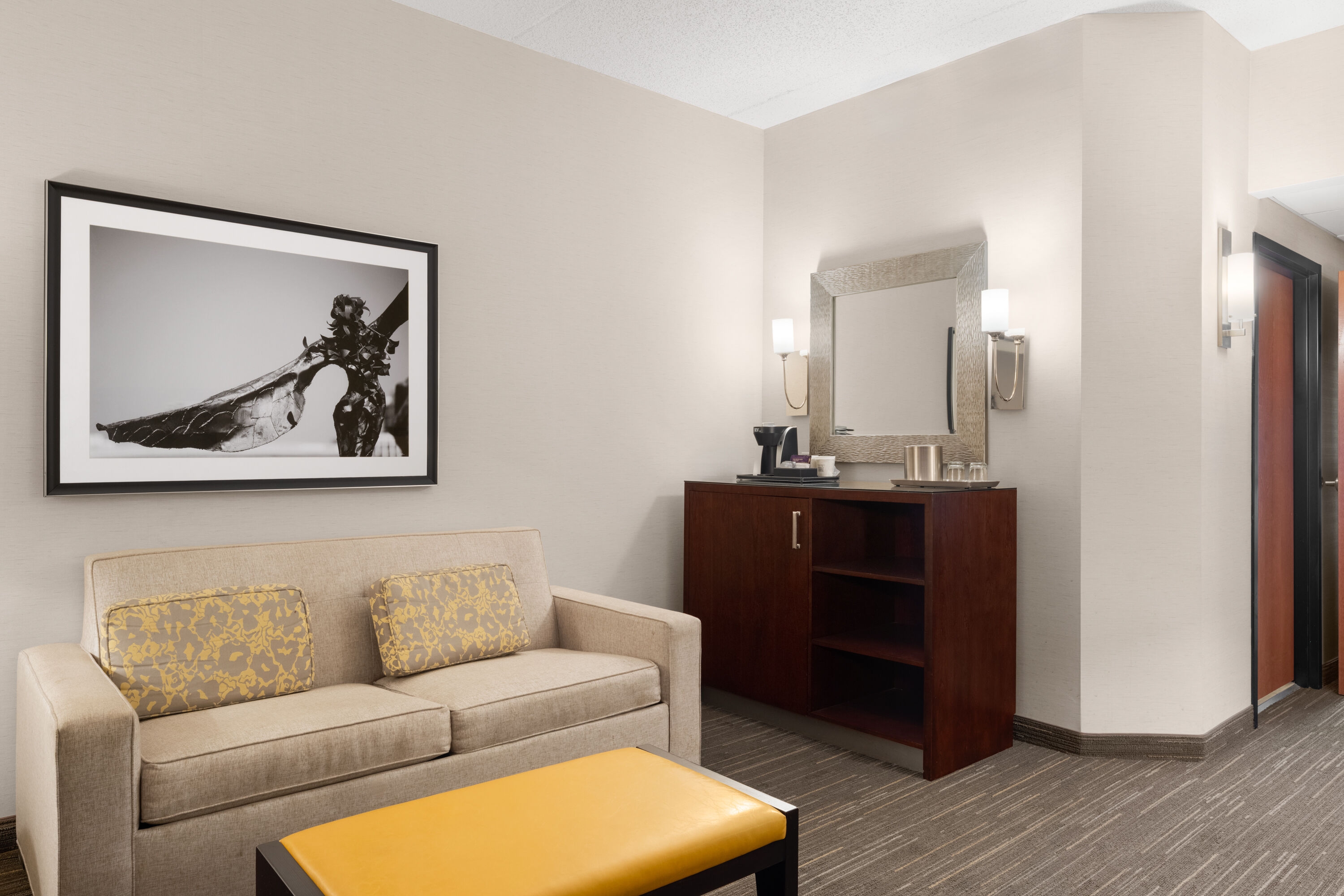 Wyndham Moline on John Deere Commons suite in Moline, Illinois