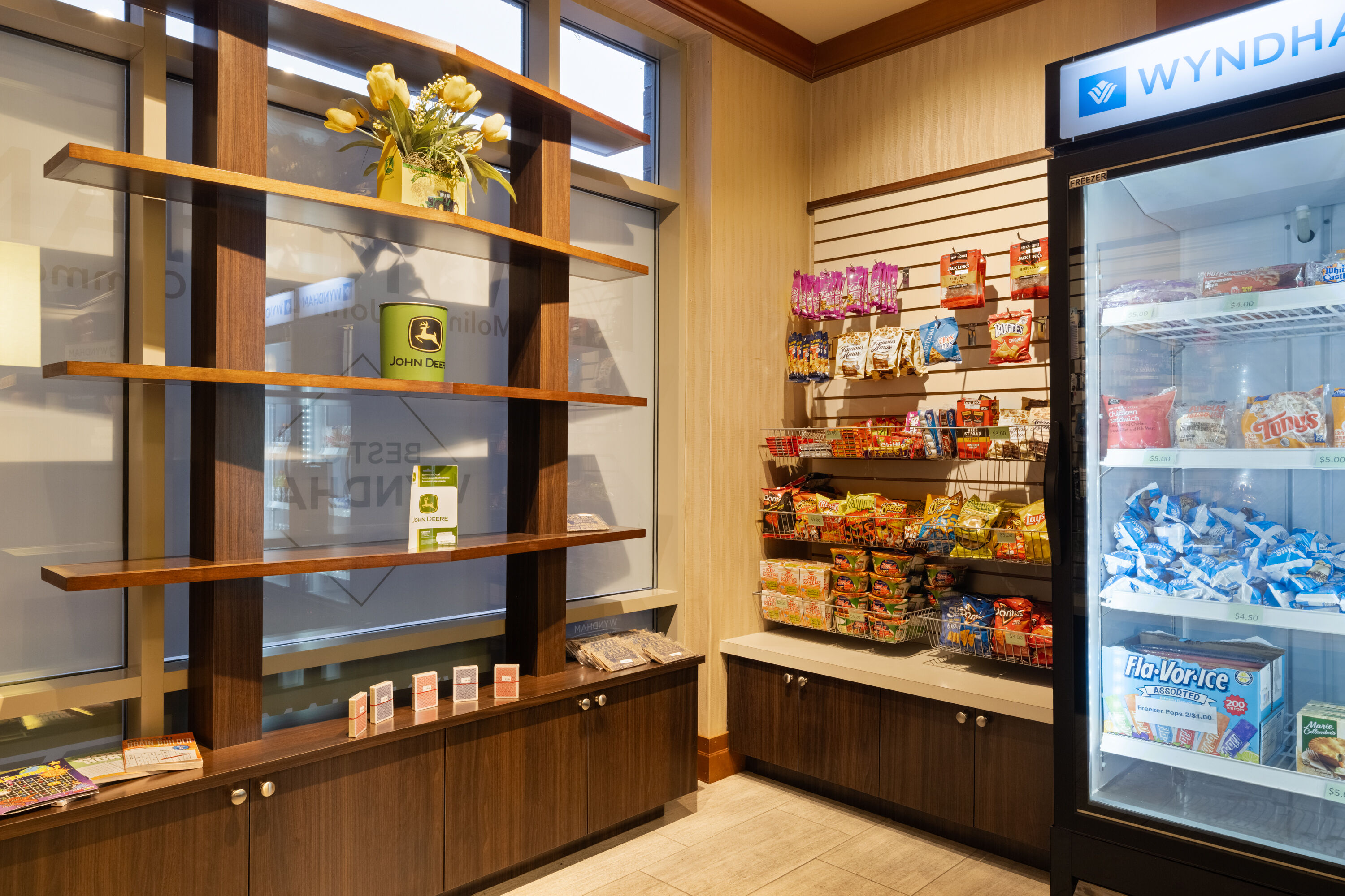 Mart at Wyndham Moline on John Deere Commons in Moline, Illinois