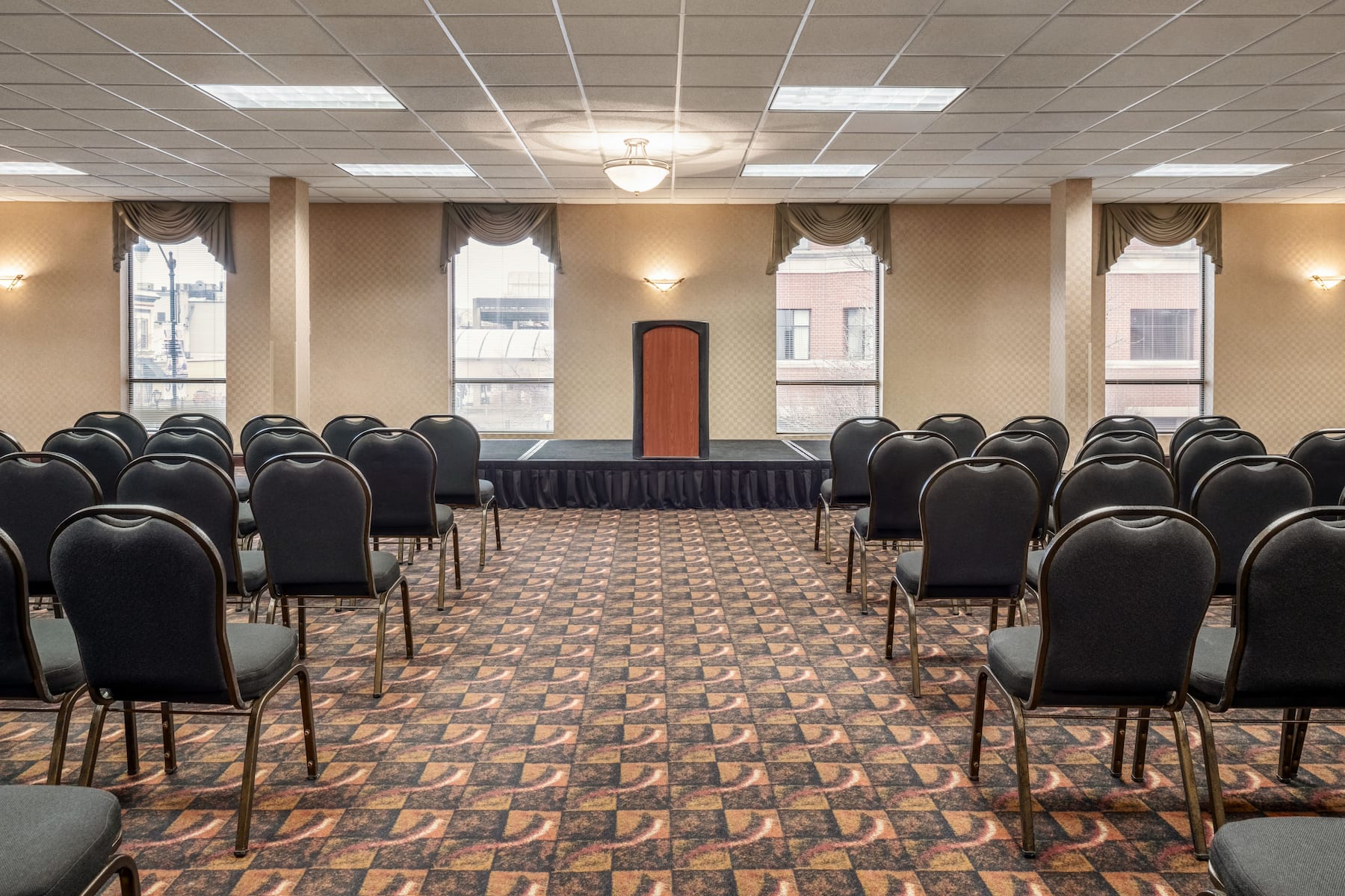 Conference room at Wyndham Springfield City Centre in Springfield, Illinois