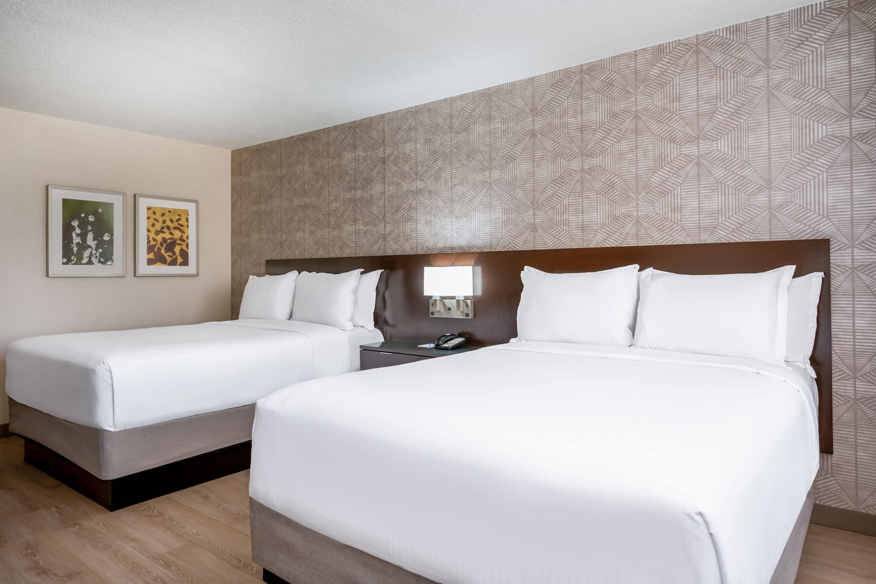 Guest room at the Wyndham Indianapolis Airport in Indianapolis, Indiana
