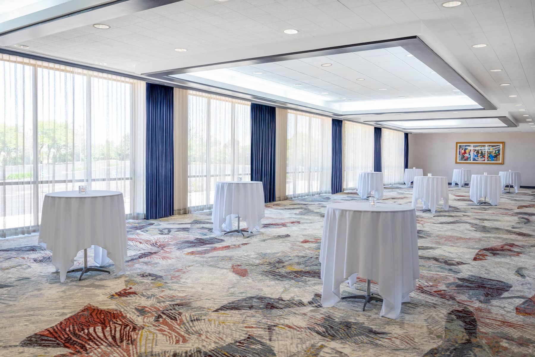 Reception meeting room at Wyndham Indianapolis Airport in Indianapolis, Indiana