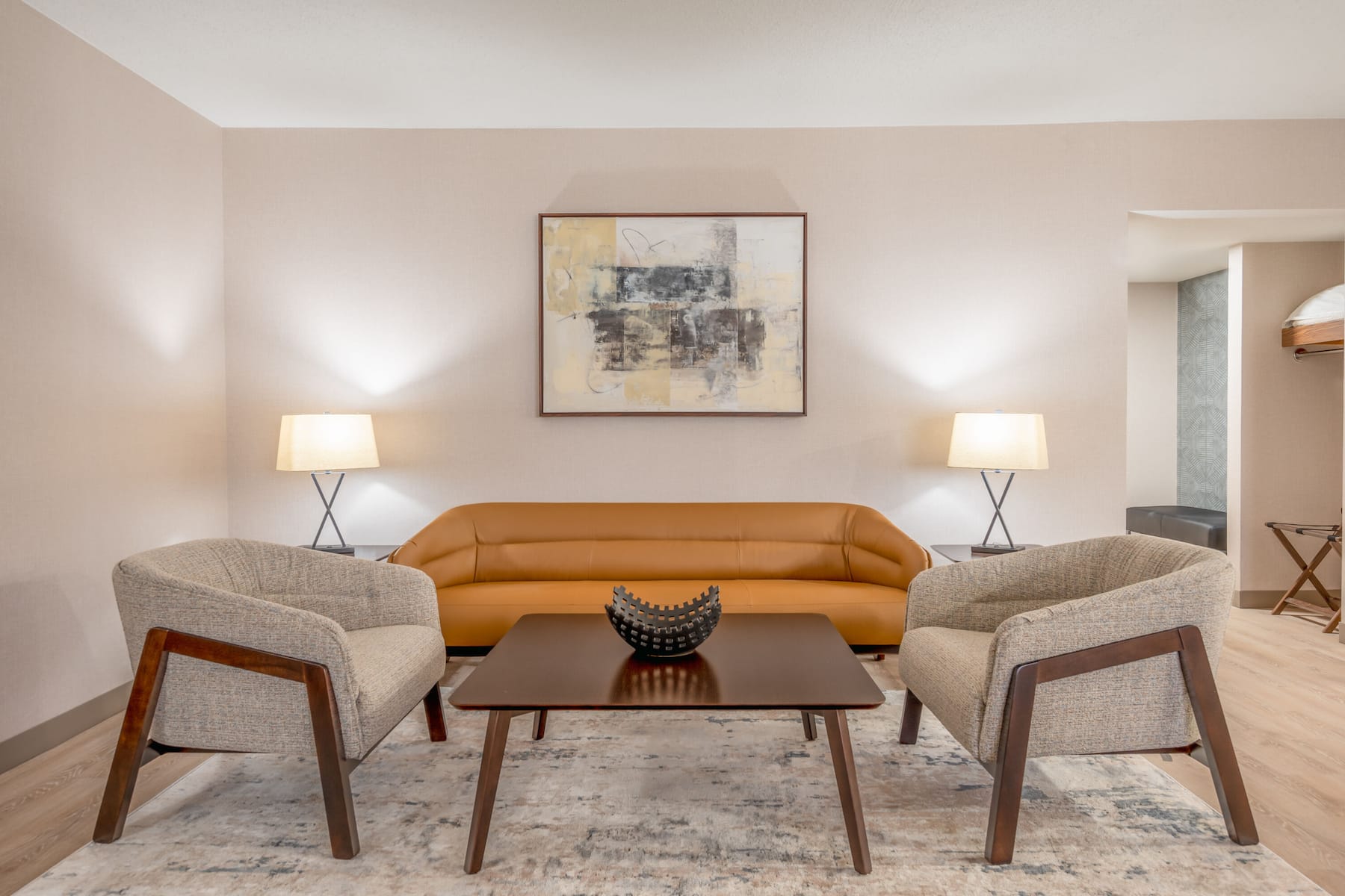 Wyndham Indianapolis Airport suite in Indianapolis, Indiana