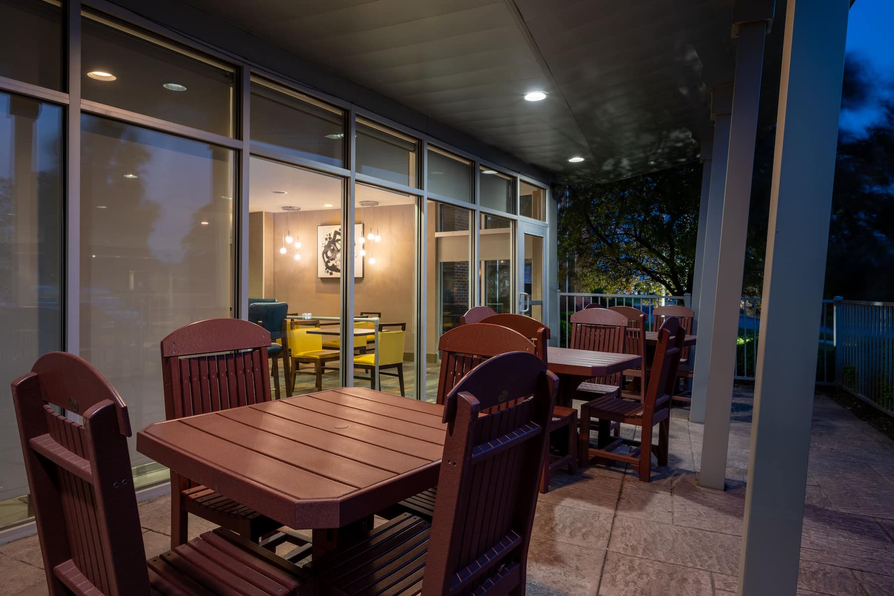 Bar patio at Wyndham Noblesville in Noblesville, Indiana