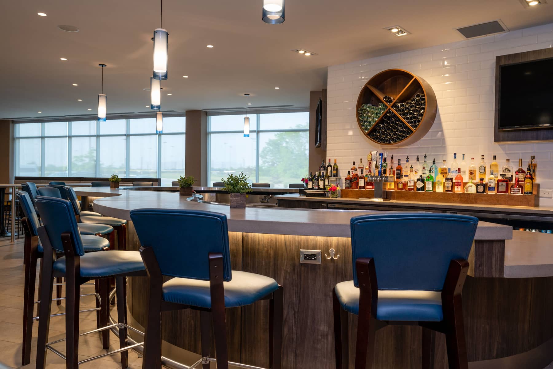 Bar at Wyndham Westfield in Westfield, Indiana