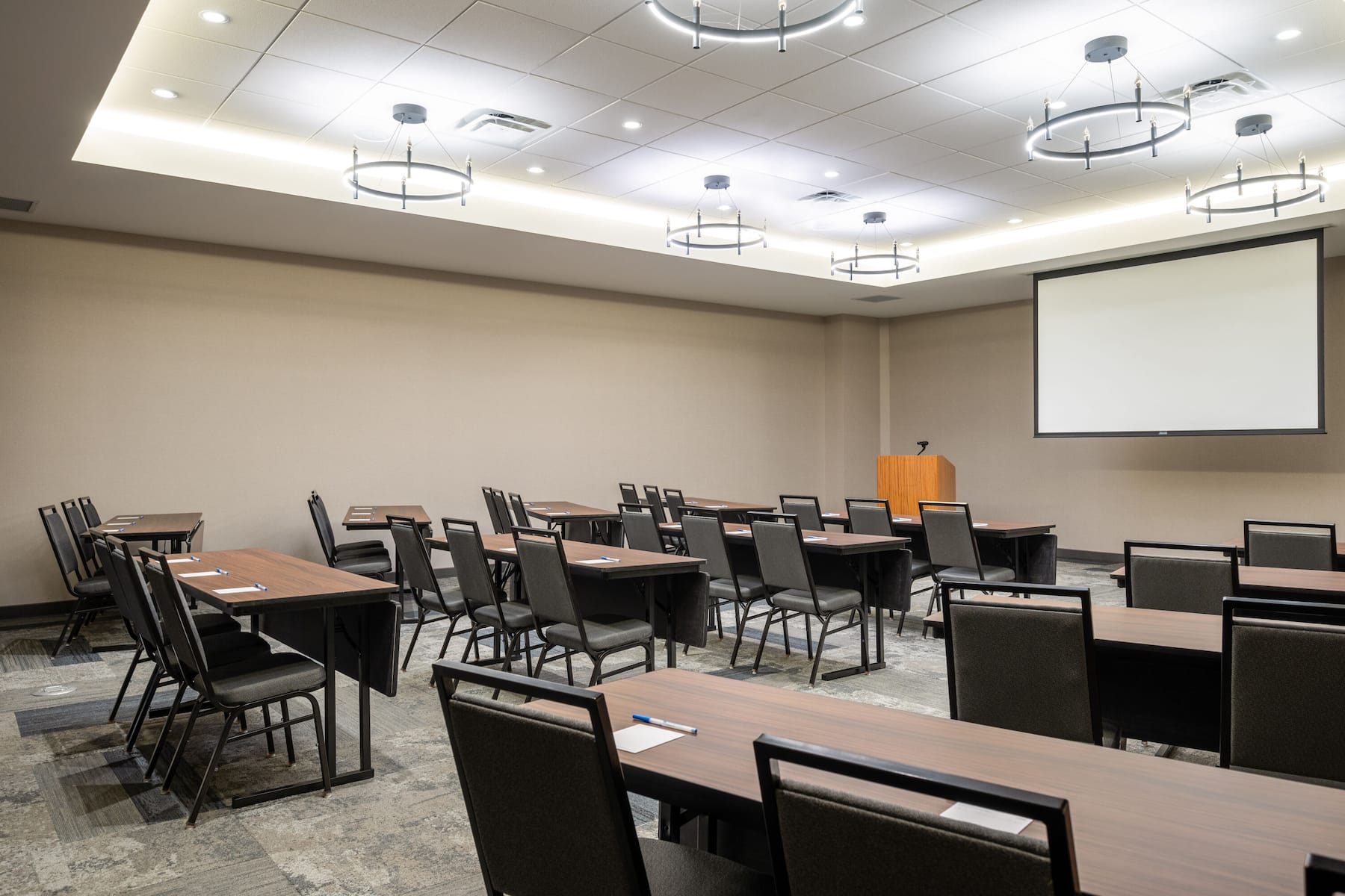 Classroom meeting room at Wyndham Westfield in Westfield, Indiana