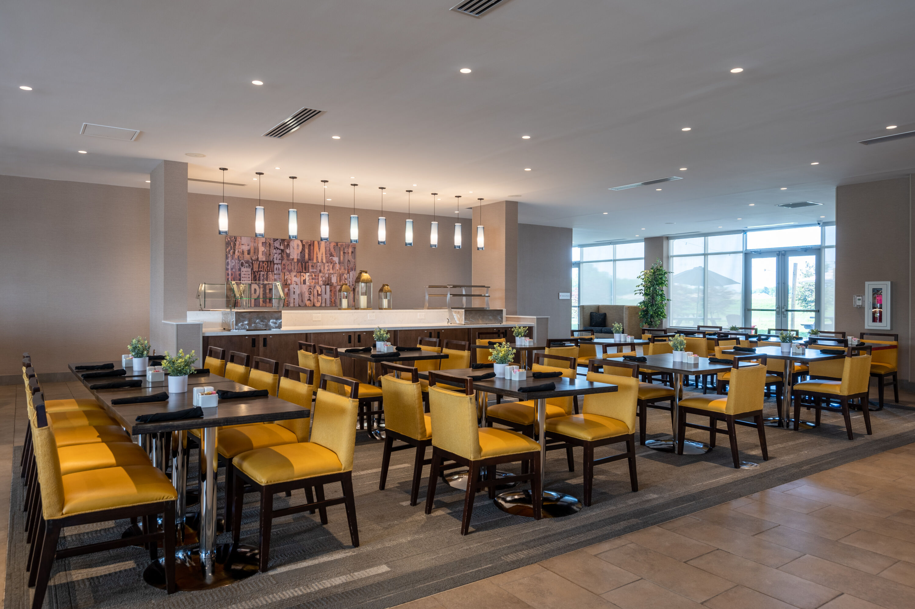 Free breakfast at Wyndham Westfield in Westfield, Indiana