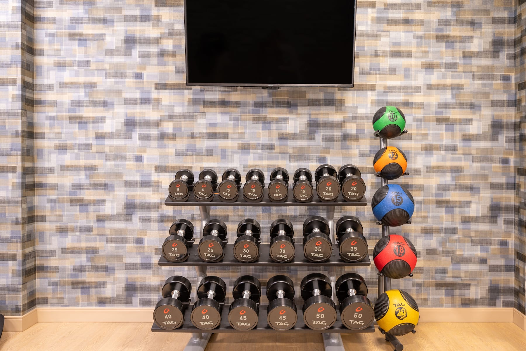 Fitness room at Wyndham Westfield in Westfield, Indiana