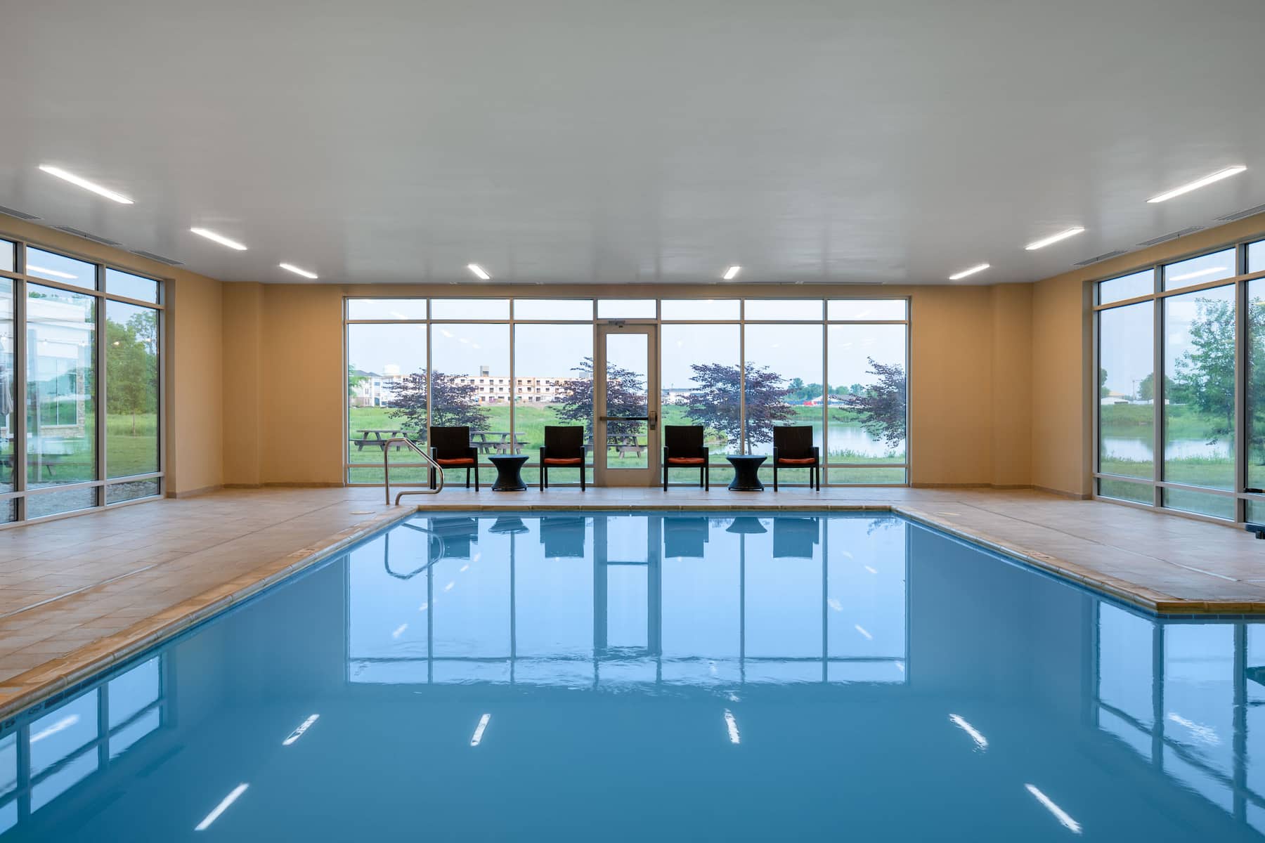 Indoor pool at the Wyndham Westfield in Westfield, Indiana