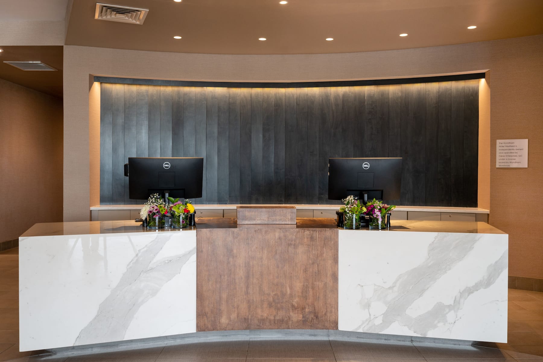 Wyndham Westfield reception in Westfield, Indiana
