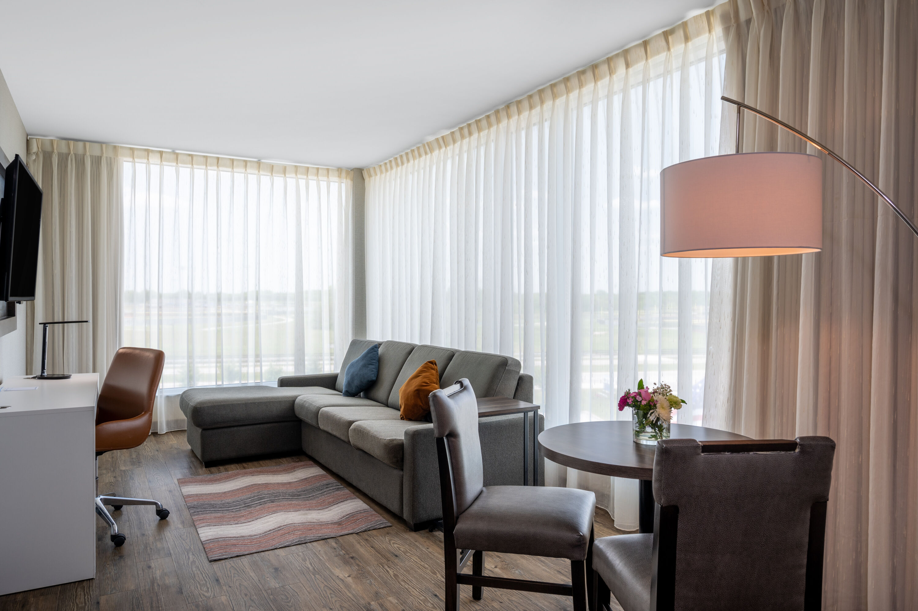 Wyndham Westfield suite in Westfield, Indiana