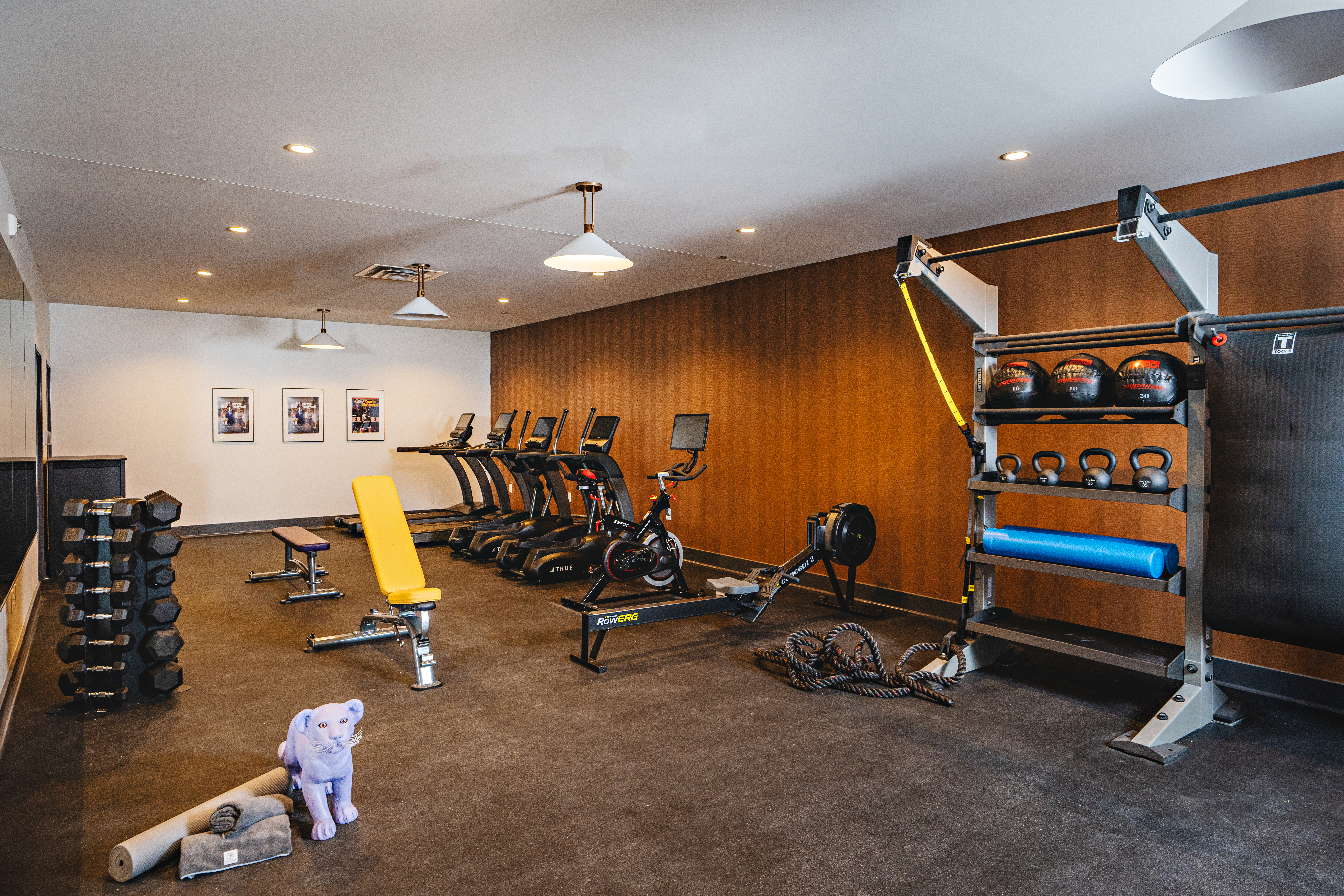 Fitness room at Origin Baton Rouge, a Wyndham Hotel in Baton Rouge, Louisiana