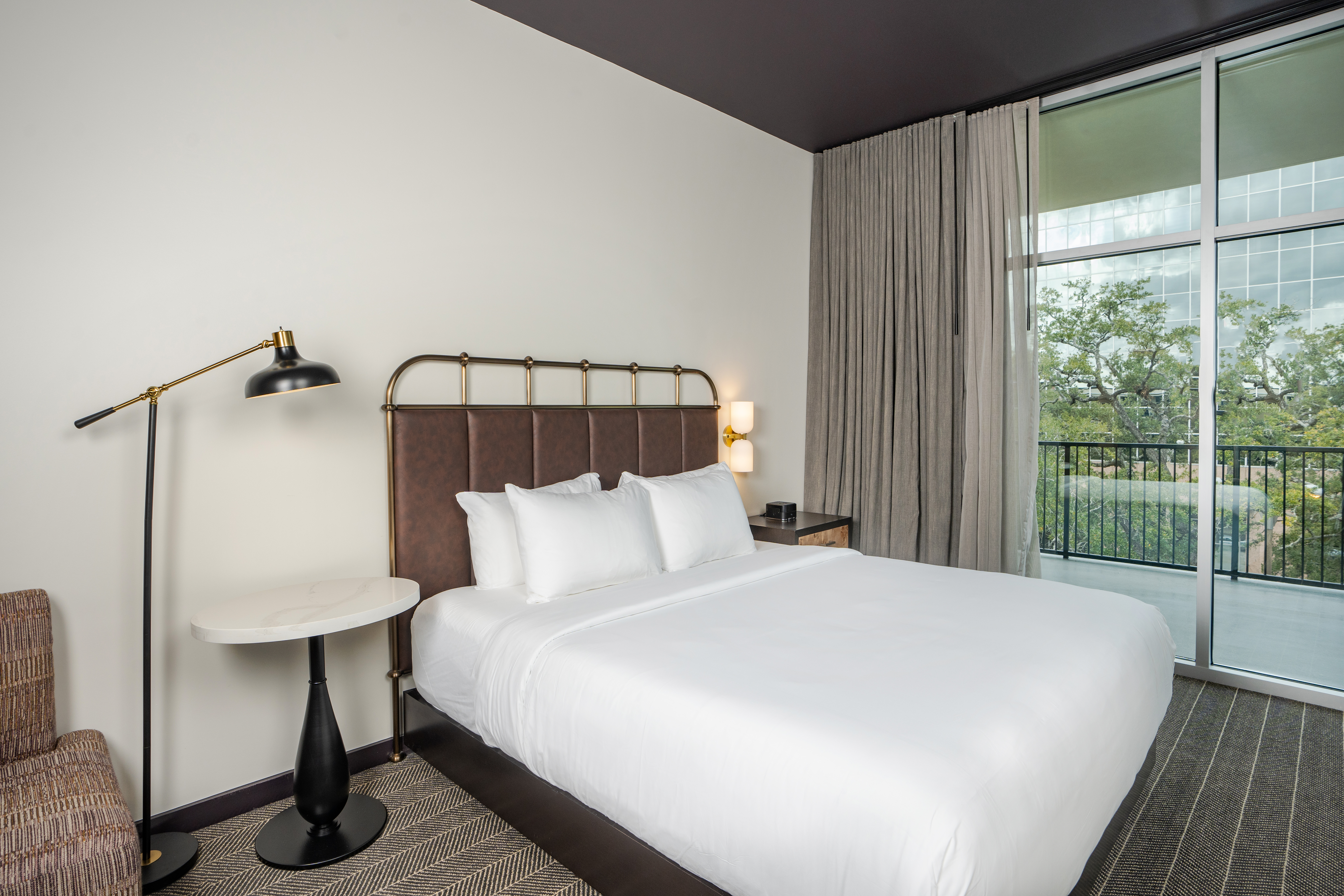 Guest room at the Origin Baton Rouge, a Wyndham Hotel in Baton Rouge, Louisiana