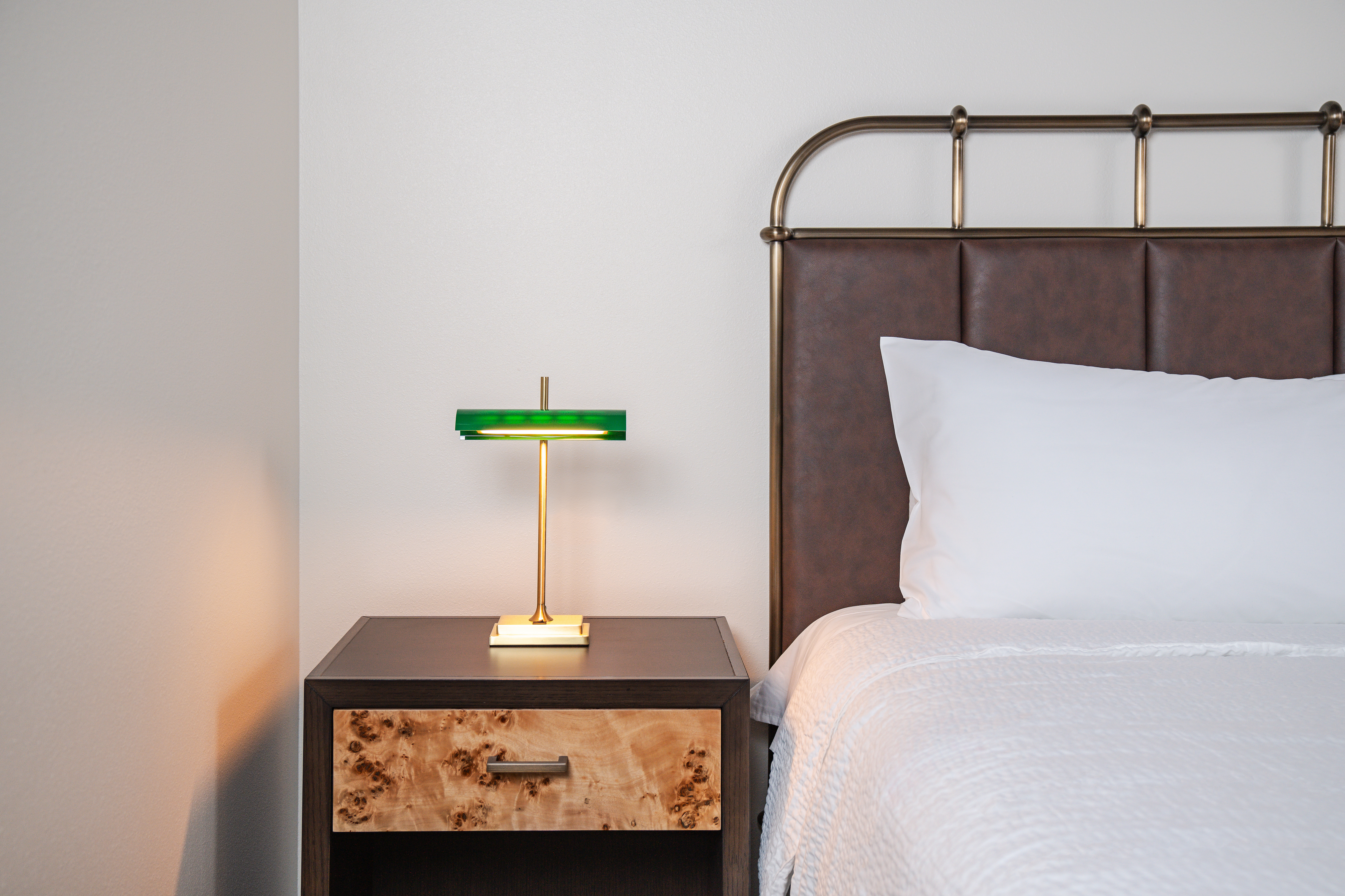 Guest room at the Origin Baton Rouge, a Wyndham Hotel in Baton Rouge, Louisiana