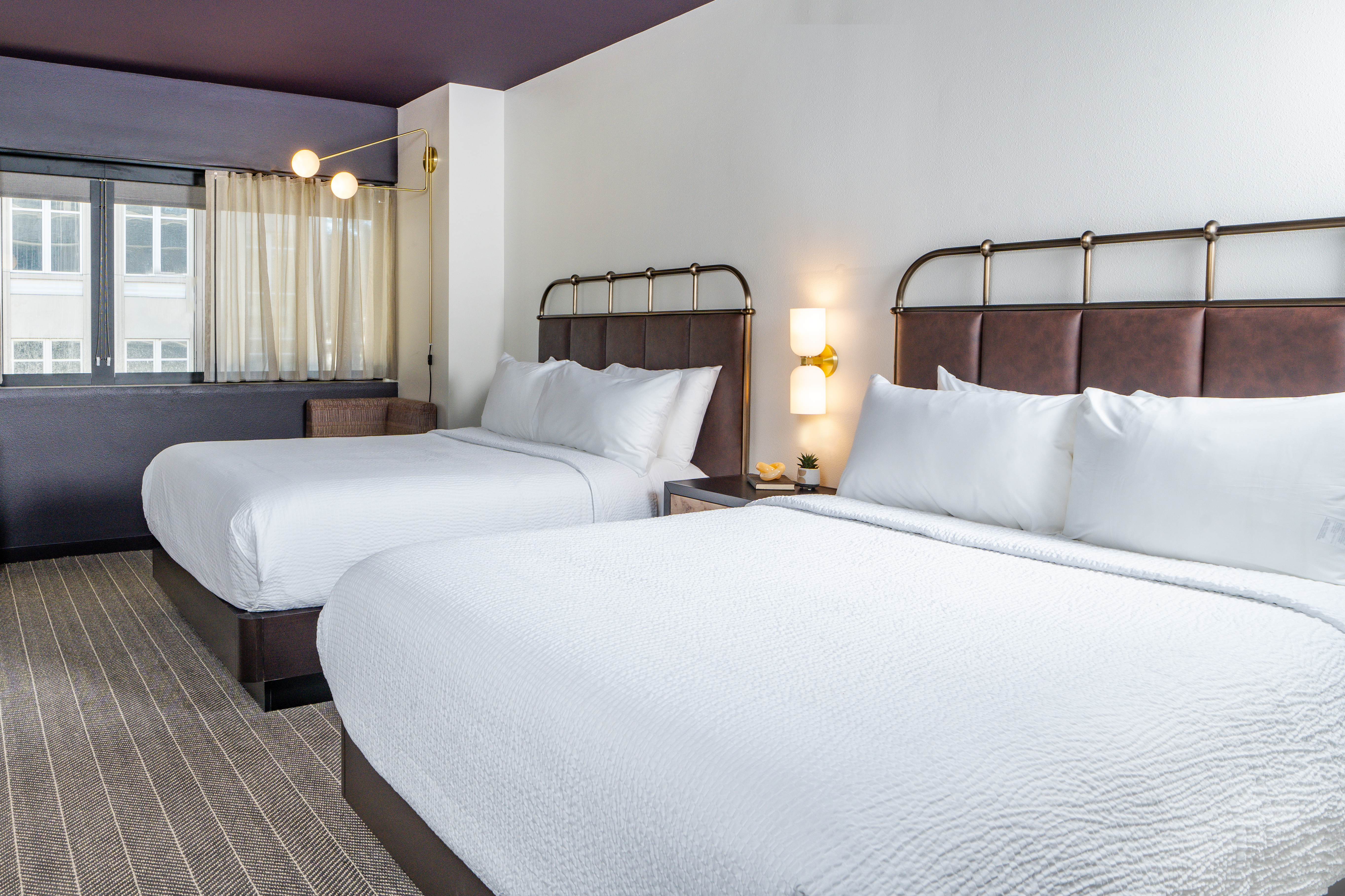 Guest room at the Origin Baton Rouge, a Wyndham Hotel in Baton Rouge, Louisiana