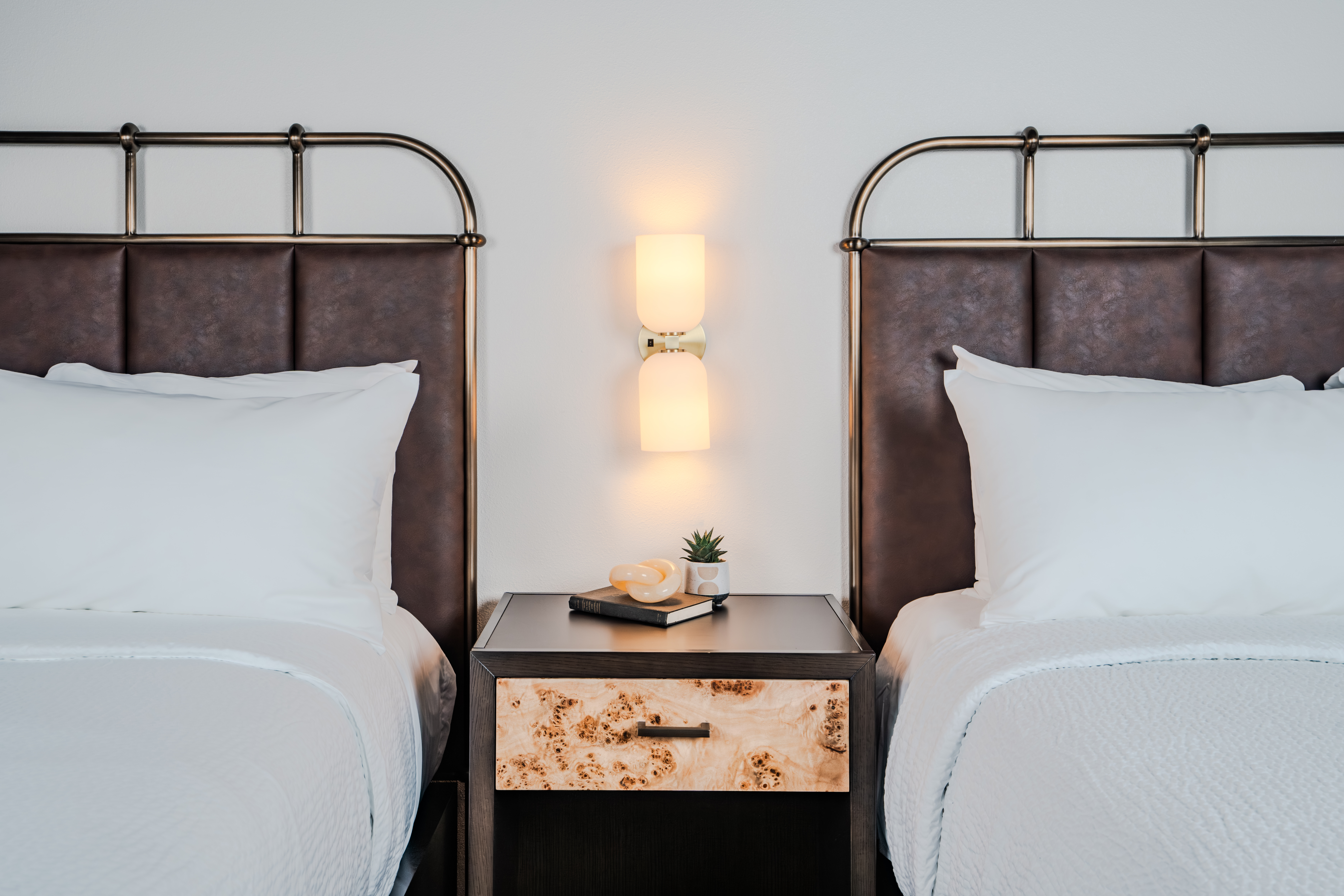 Guest room at the Origin Baton Rouge, a Wyndham Hotel in Baton Rouge, Louisiana