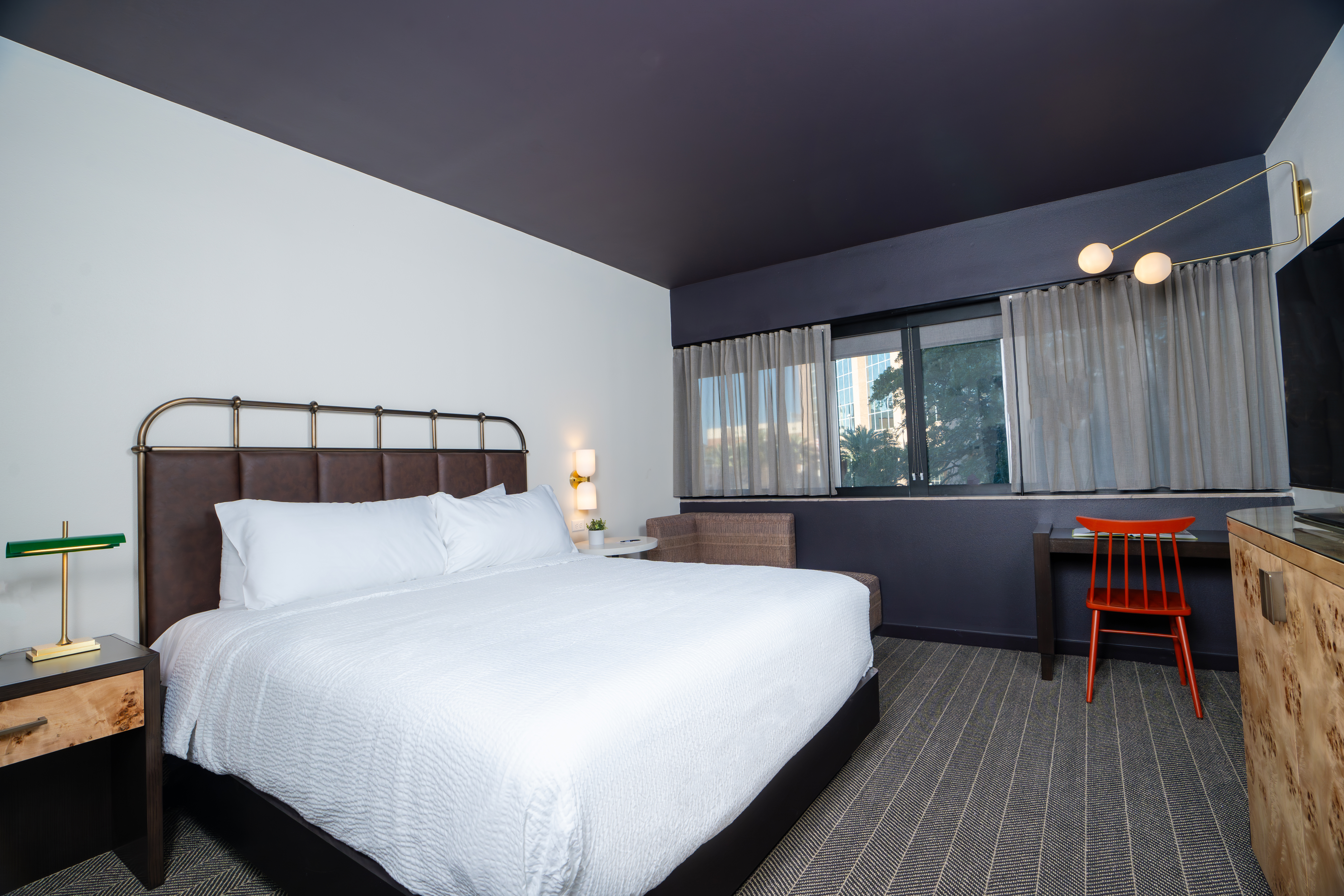 Guest room at the Origin Baton Rouge, a Wyndham Hotel in Baton Rouge, Louisiana