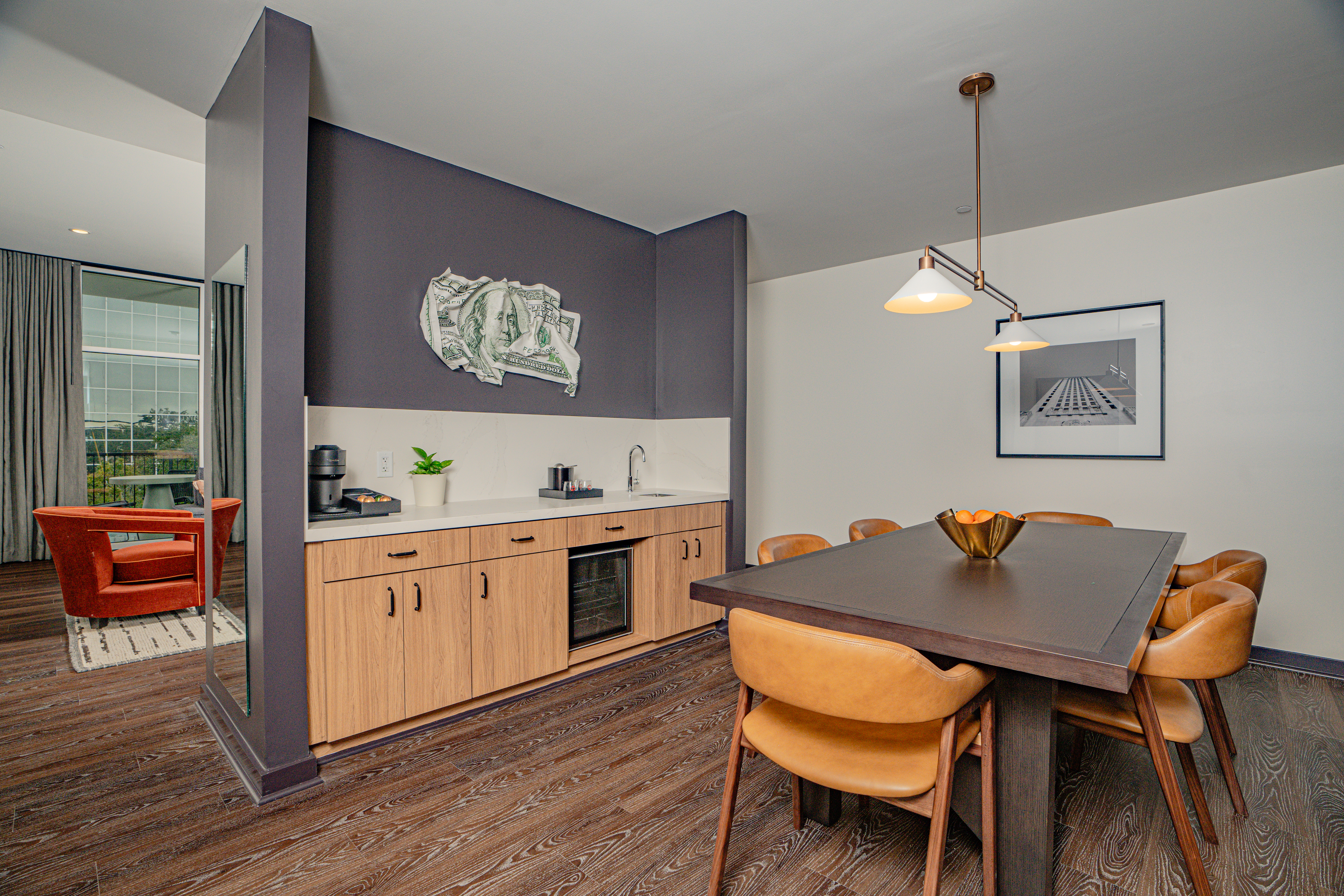 Guest room at the Origin Baton Rouge, a Wyndham Hotel in Baton Rouge, Louisiana